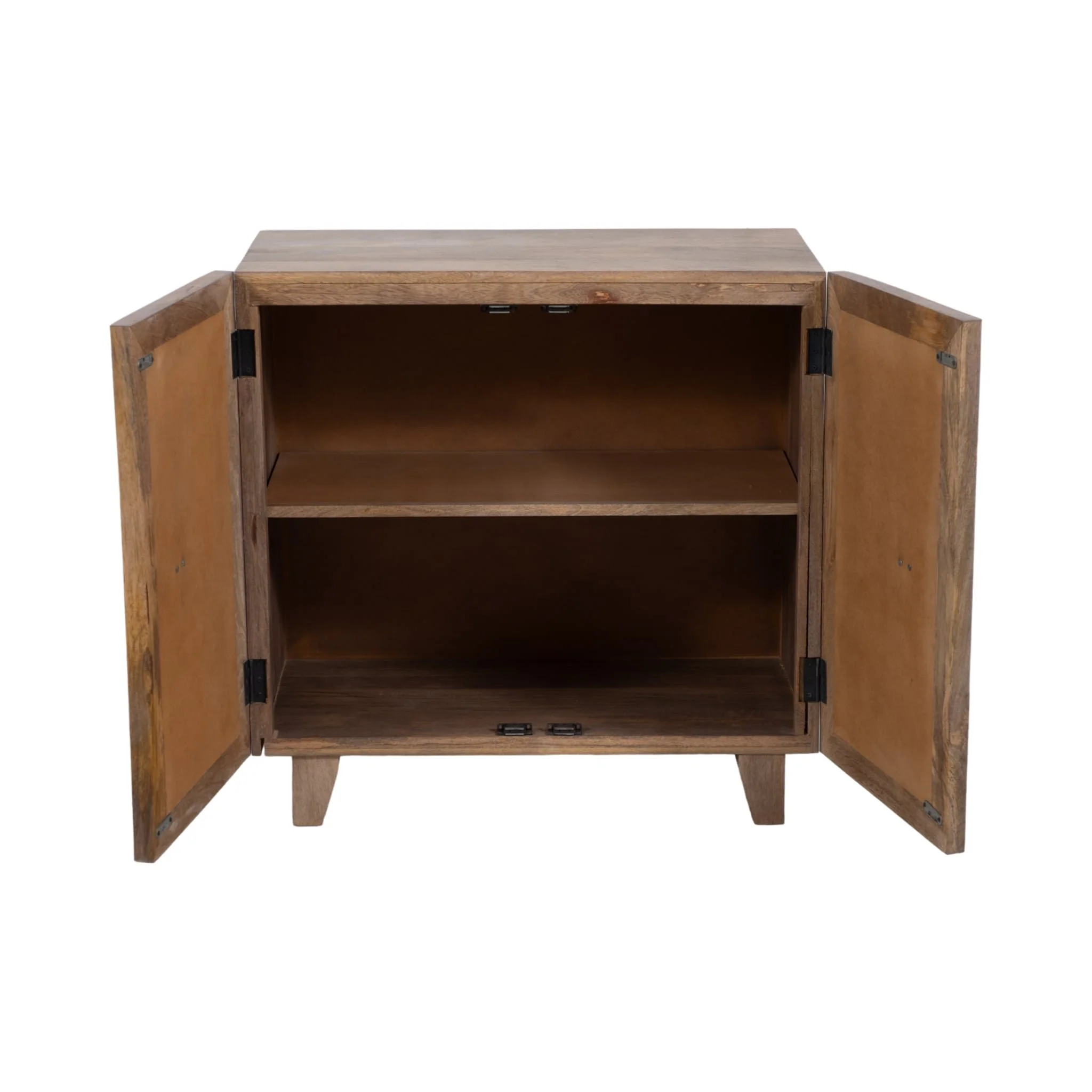 30" 2 Door Coffer Front Cabinet, Light Wash,k/d - Image 2