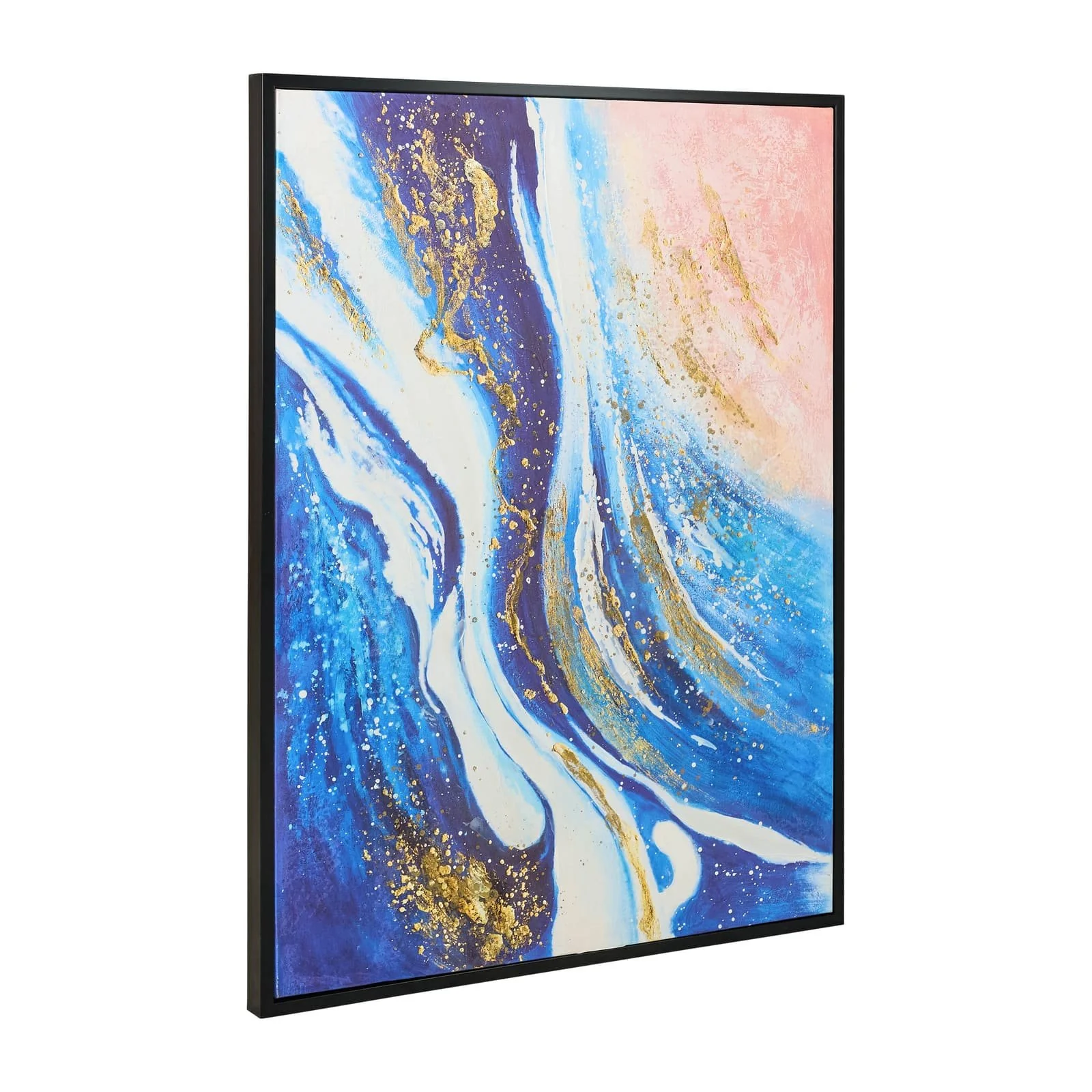 30x40 Handpainted Abstract Canvas, Multi - Image 2