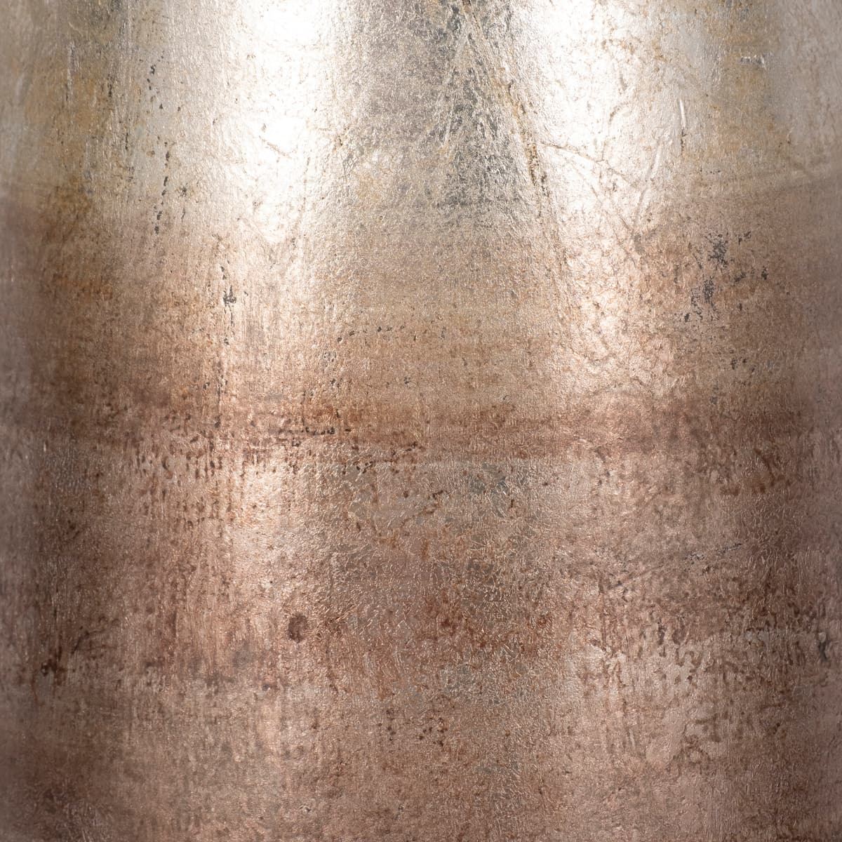 31" Curved Glass Vase Metallic Ombre Finish, Multi - Image 4
