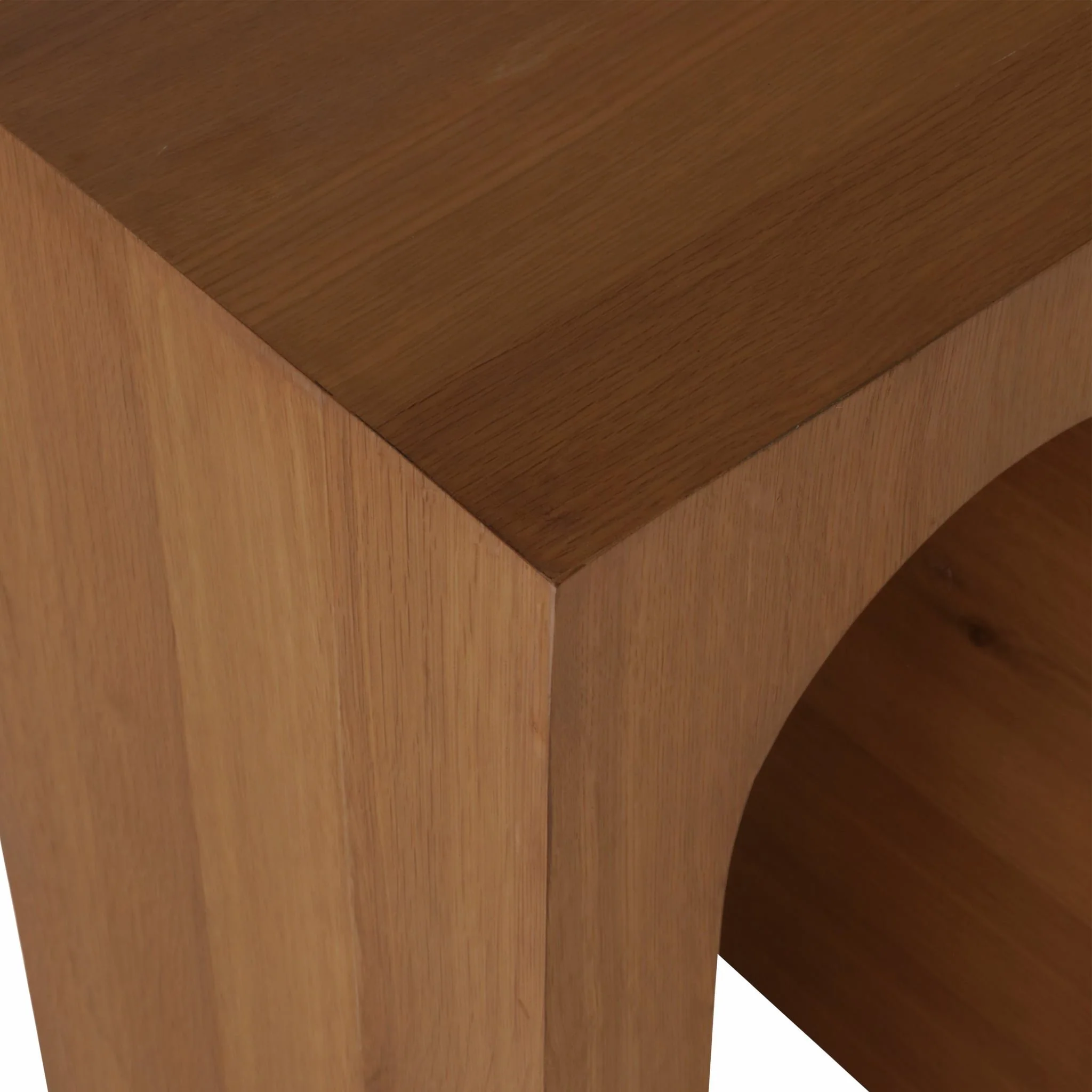 31" Double Arch Accent Table, Natural - Image 6