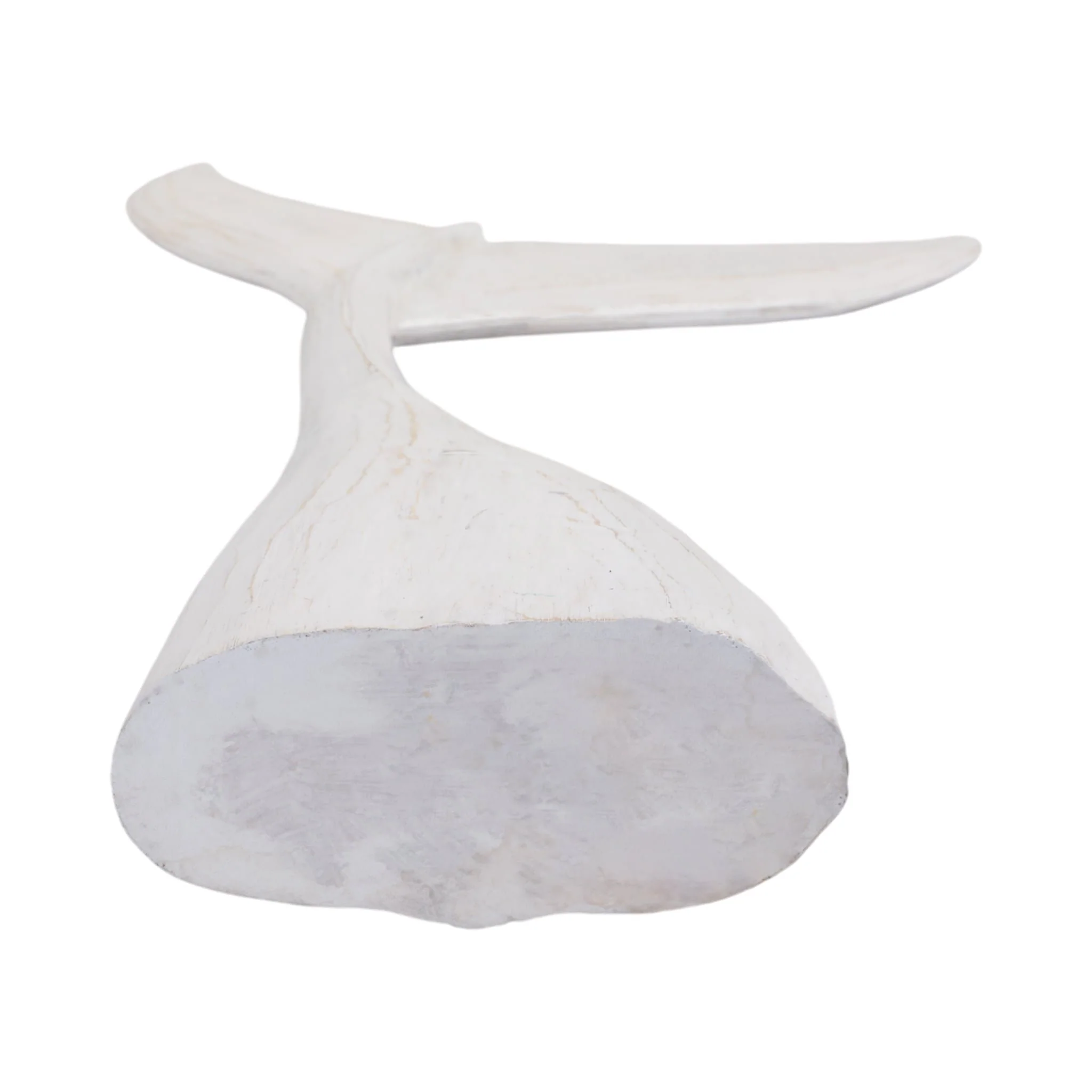 32" Wood Whale Tail Decor, Wht - Image 7