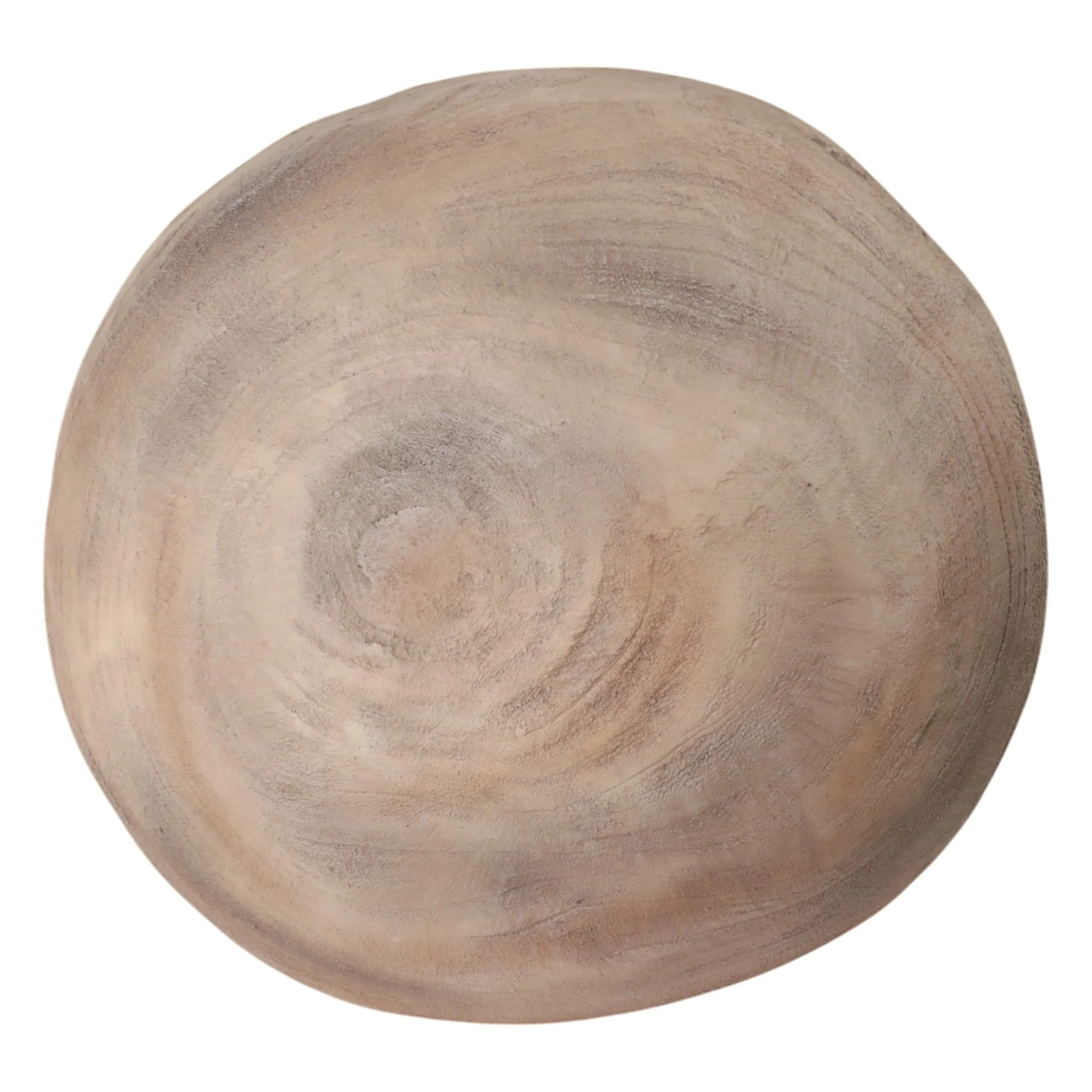 32x17" Mushroom With Wood Grain, Brown - Image 6