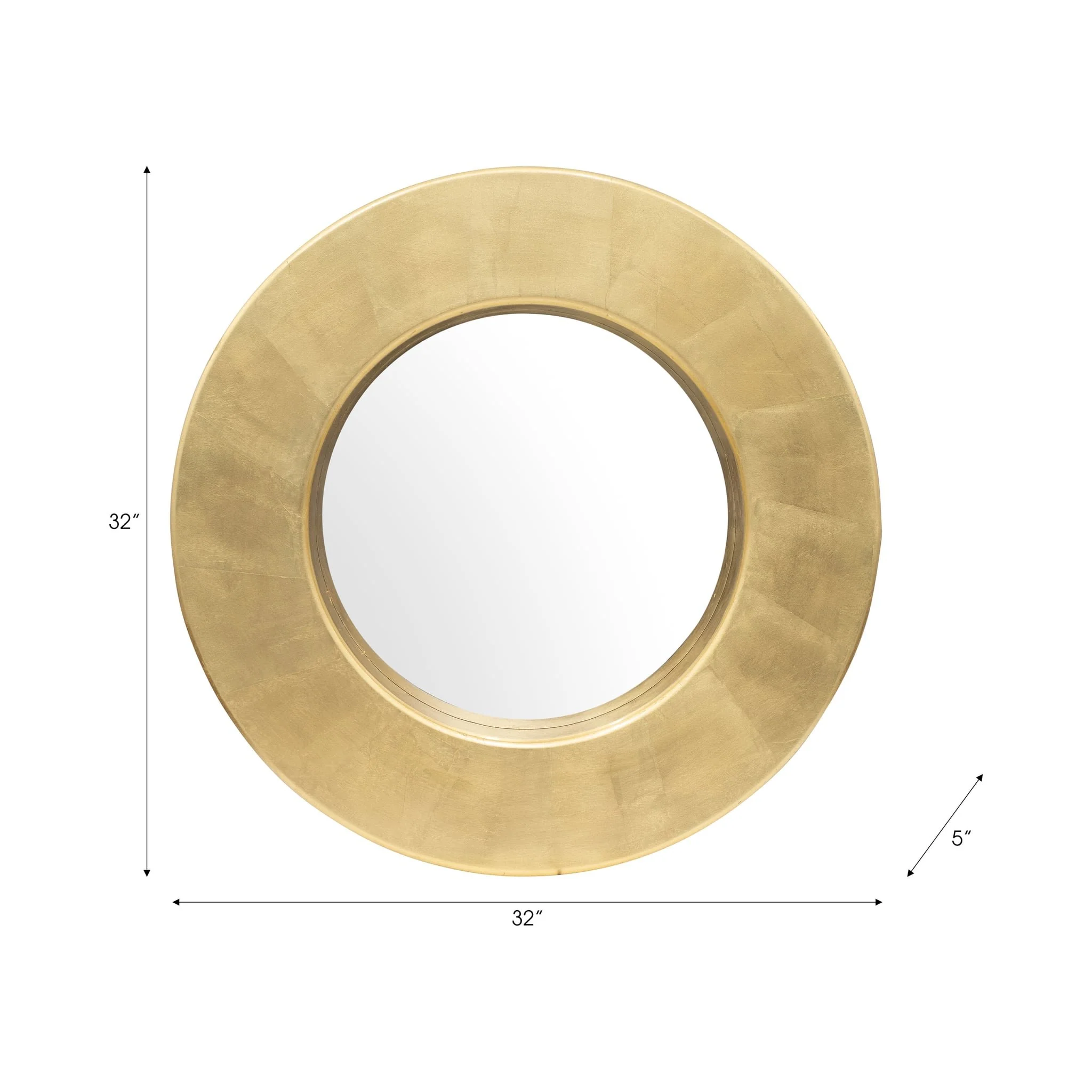 32x32, Gold Disc Mirror - Image 6
