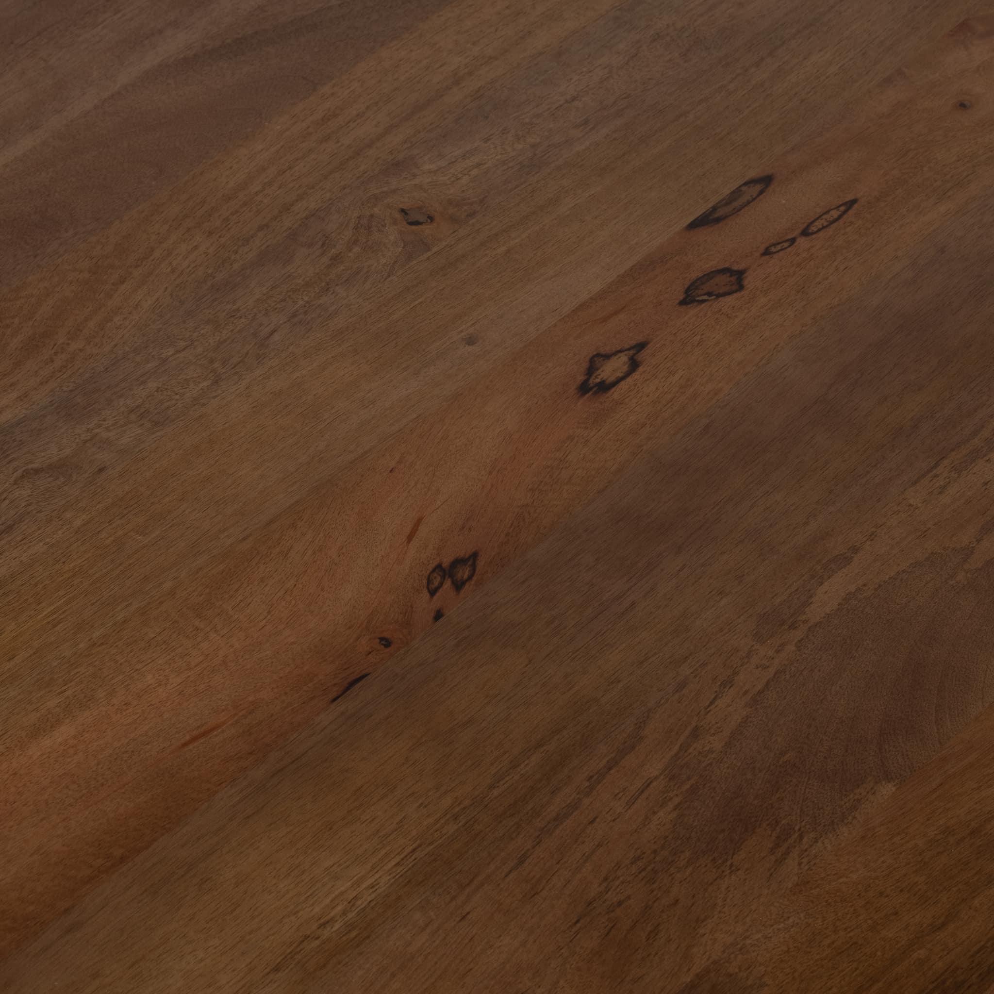 34" Tapered Wood Coffee Table, Natural - Image 4