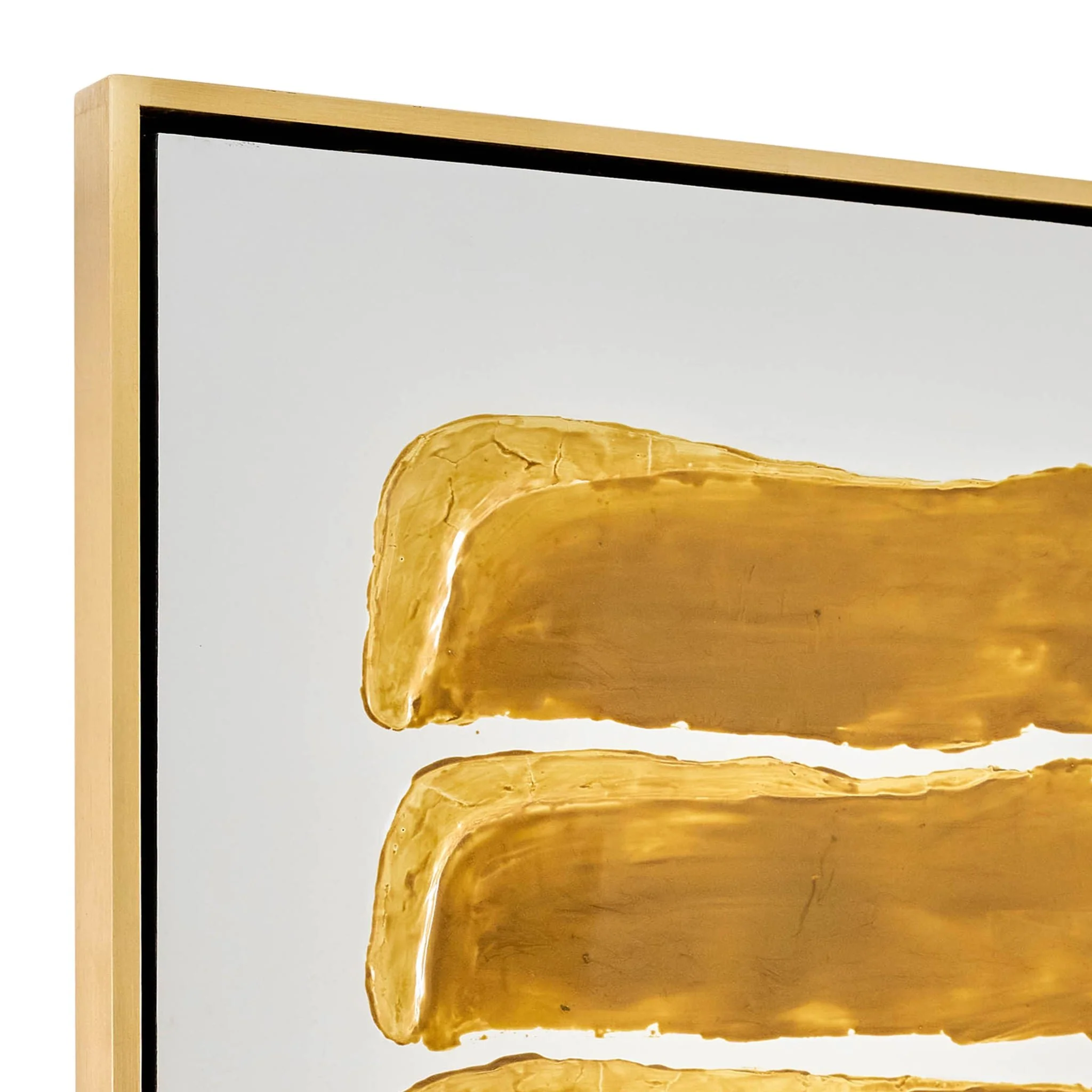 35x59, Hand Painted Gold Leaf Ingot Box - Image 6