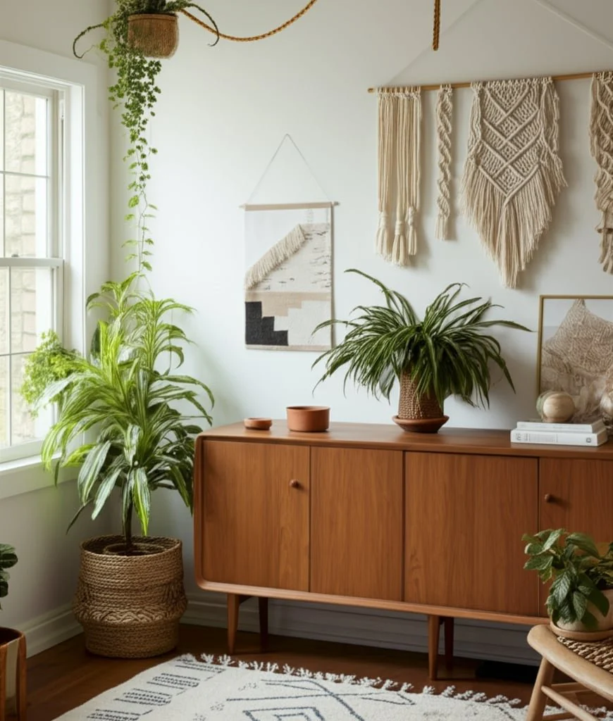 36" Diagonal Fringe Wall Hanging - Image 3
