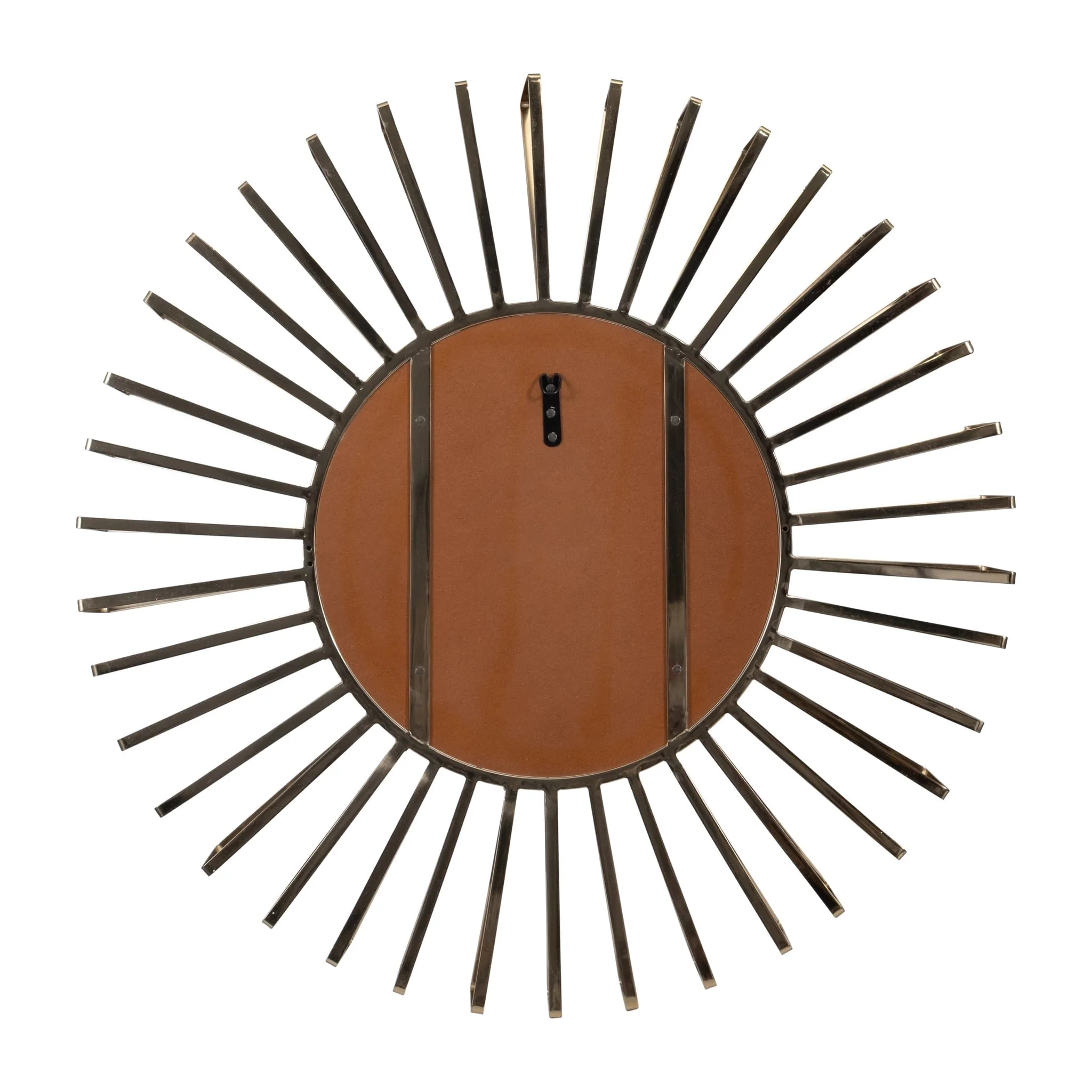 36" Metal, Burst Wall Mirror, Gold Wb - Image 5