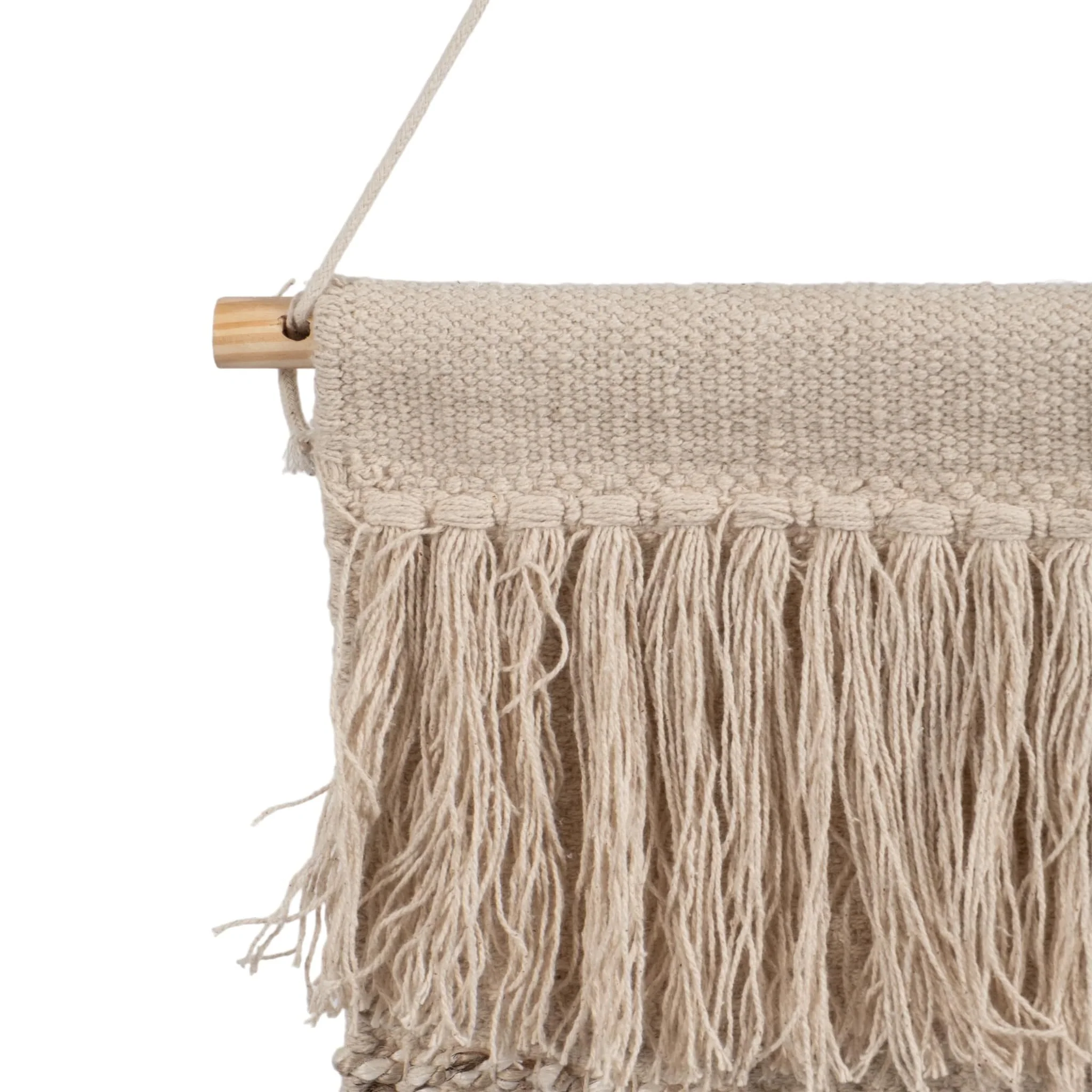 36" Woven Natural Wall Hanging - Image 4