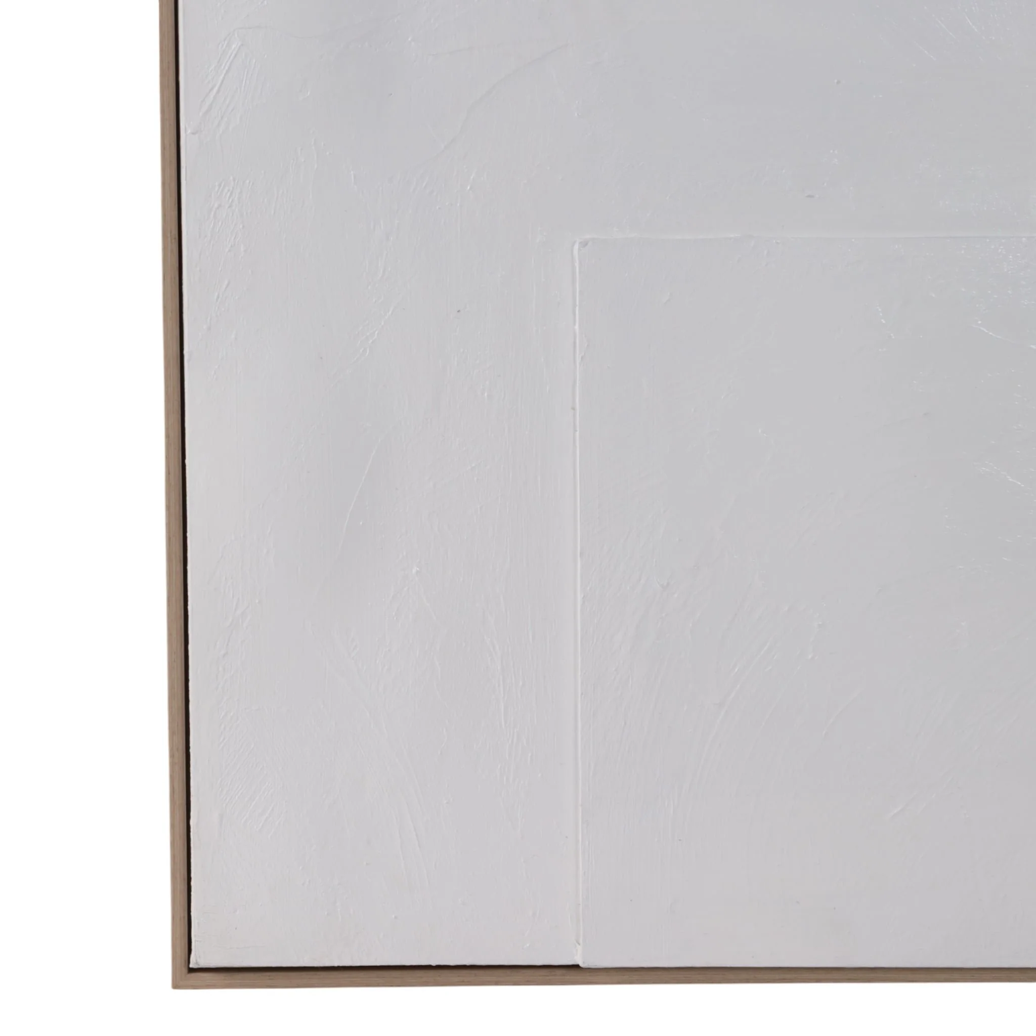 36x48 Geometric 3-dimensional Wall Art, White - Image 4
