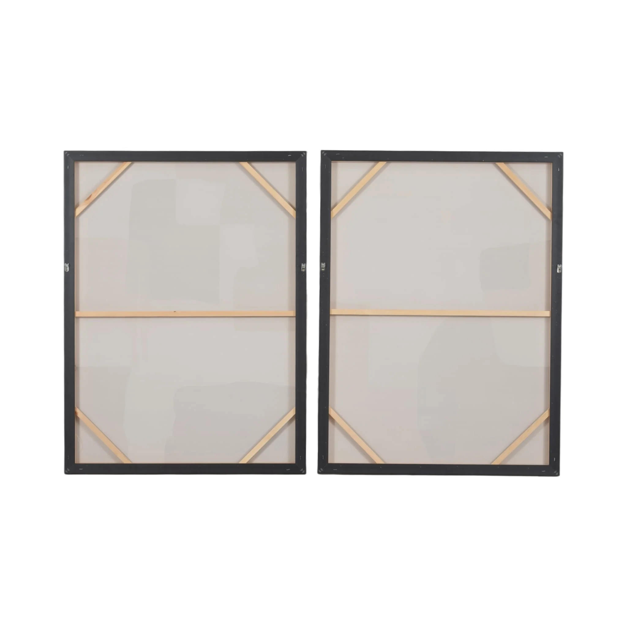36x48 S/2 Framed Handpainted  Abstract, Multi - Image 8