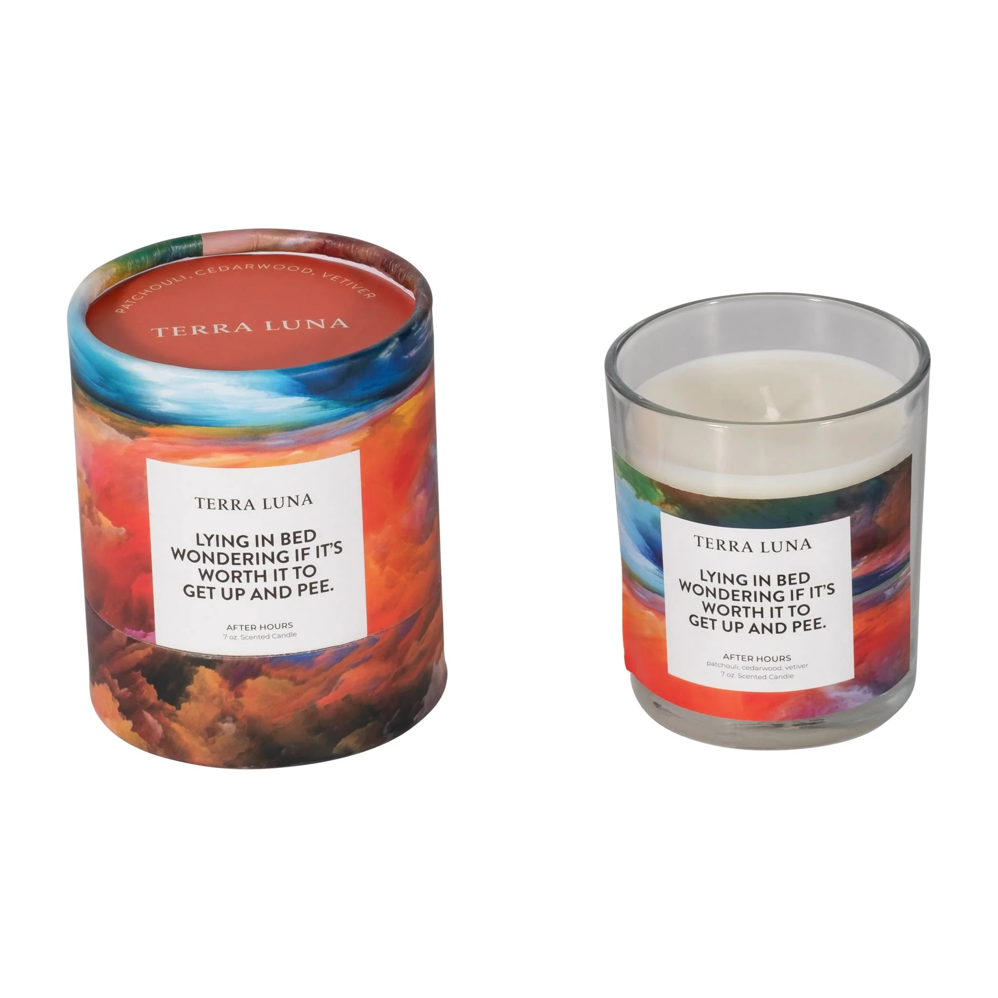 4" 7 Oz Lying In Bed Boxed Candle - Image 2