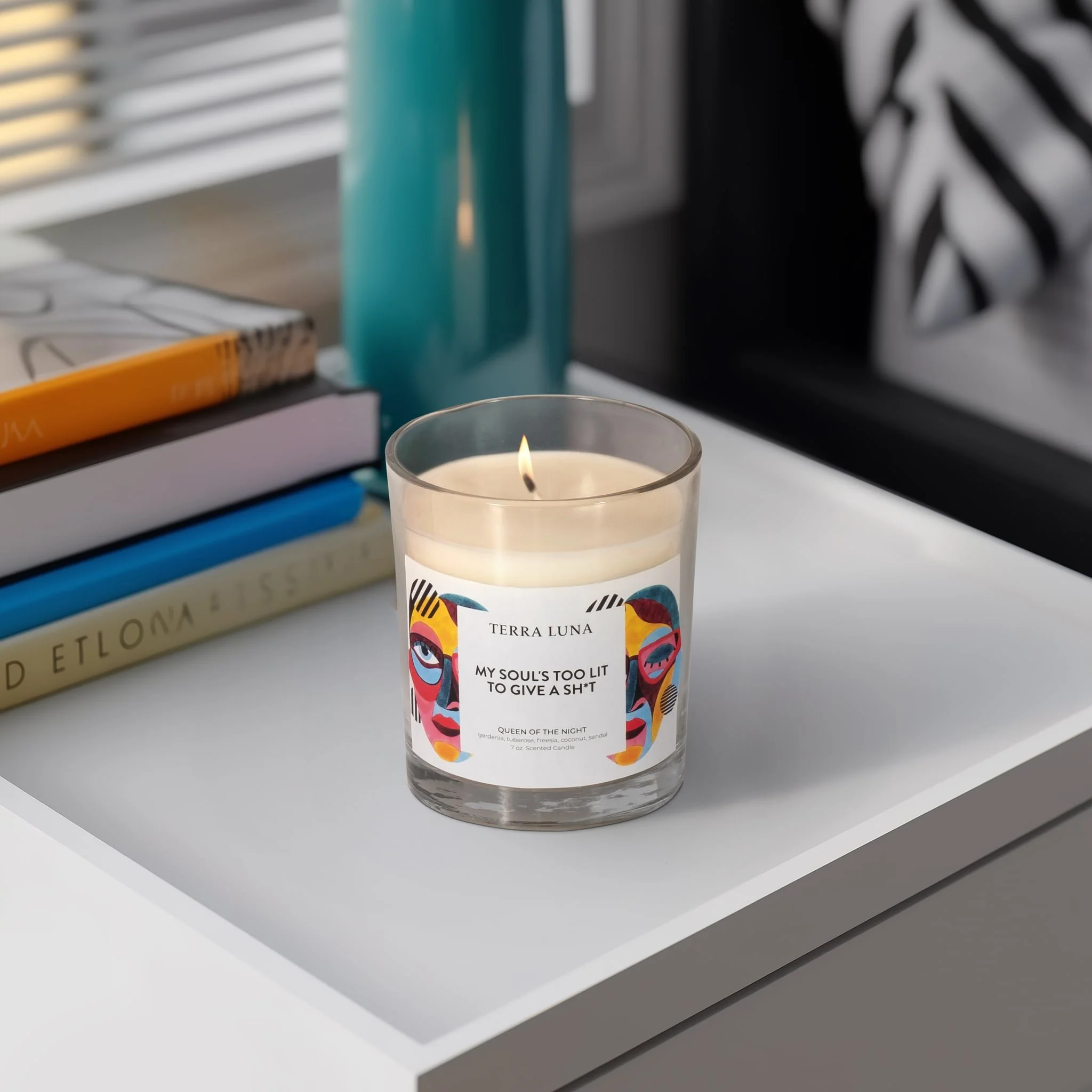 4" 7 Oz Too Lit Boxed Candle - Image 9