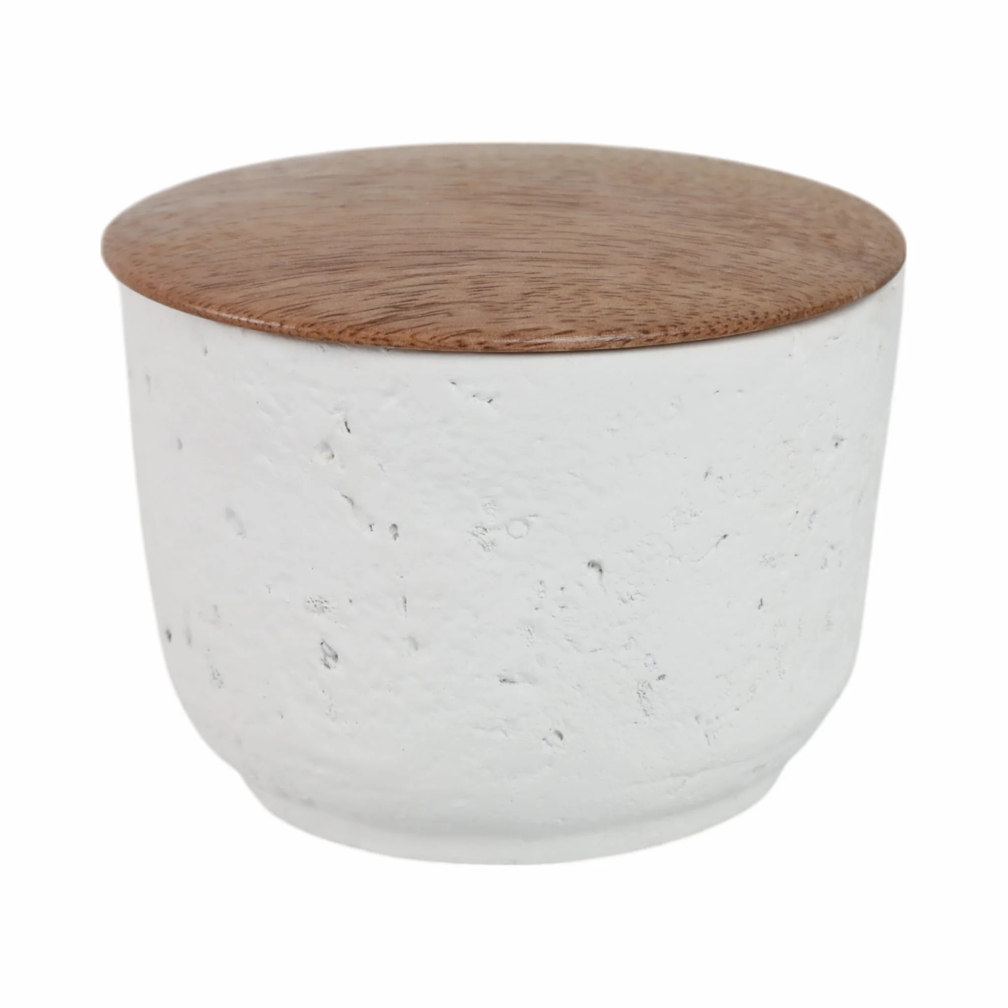 4" 7 Oz Wild Jasmine & Daisy Candle With Lid, Wht - Image 3