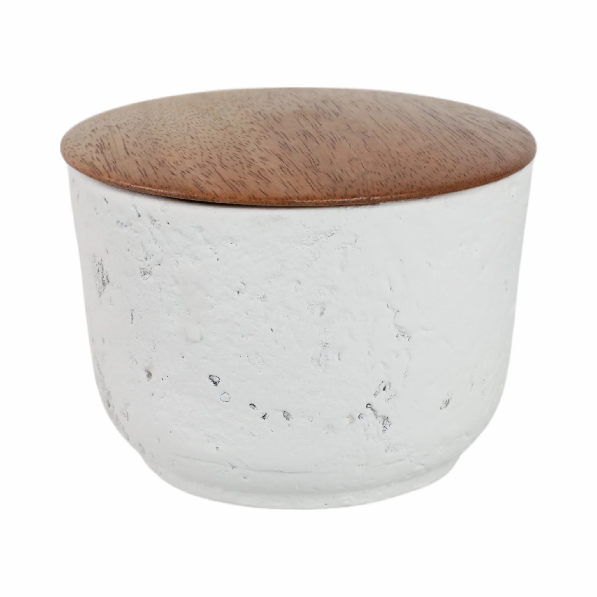 4" 7 Oz Wild Jasmine & Daisy Candle With Lid, Wht - Image 4