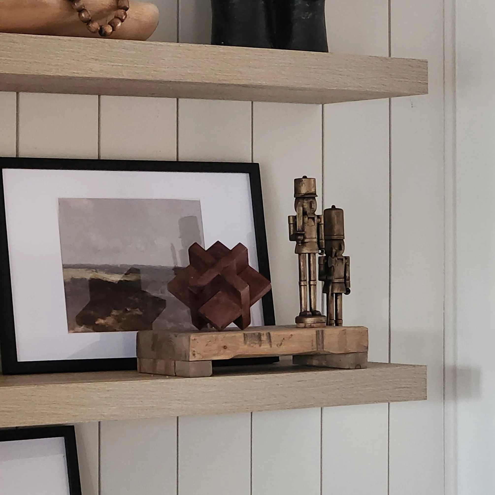 4", Cross Wooden Orb, Brown - Image 14