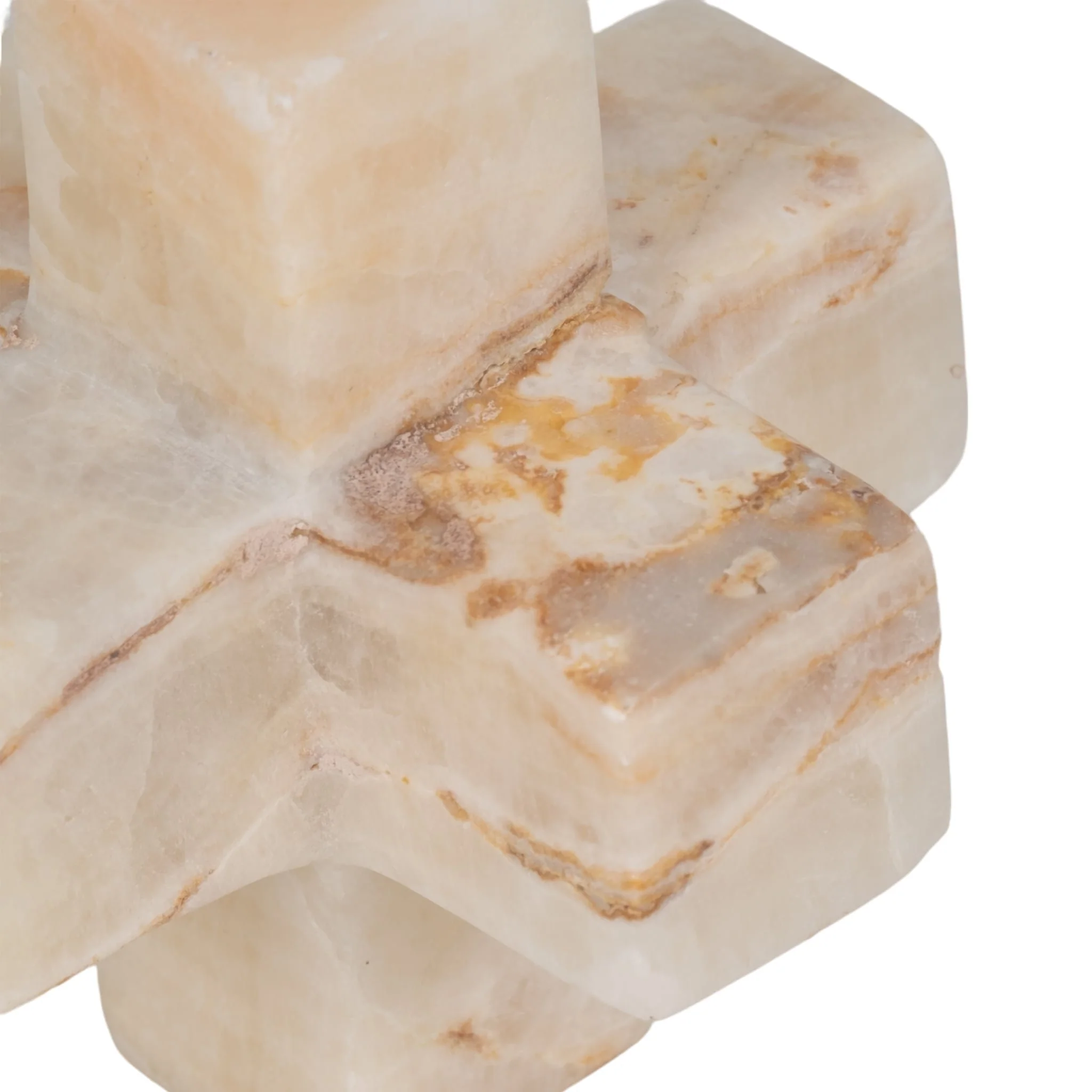 4" Onyx Marble Jack, Ivory - Image 4