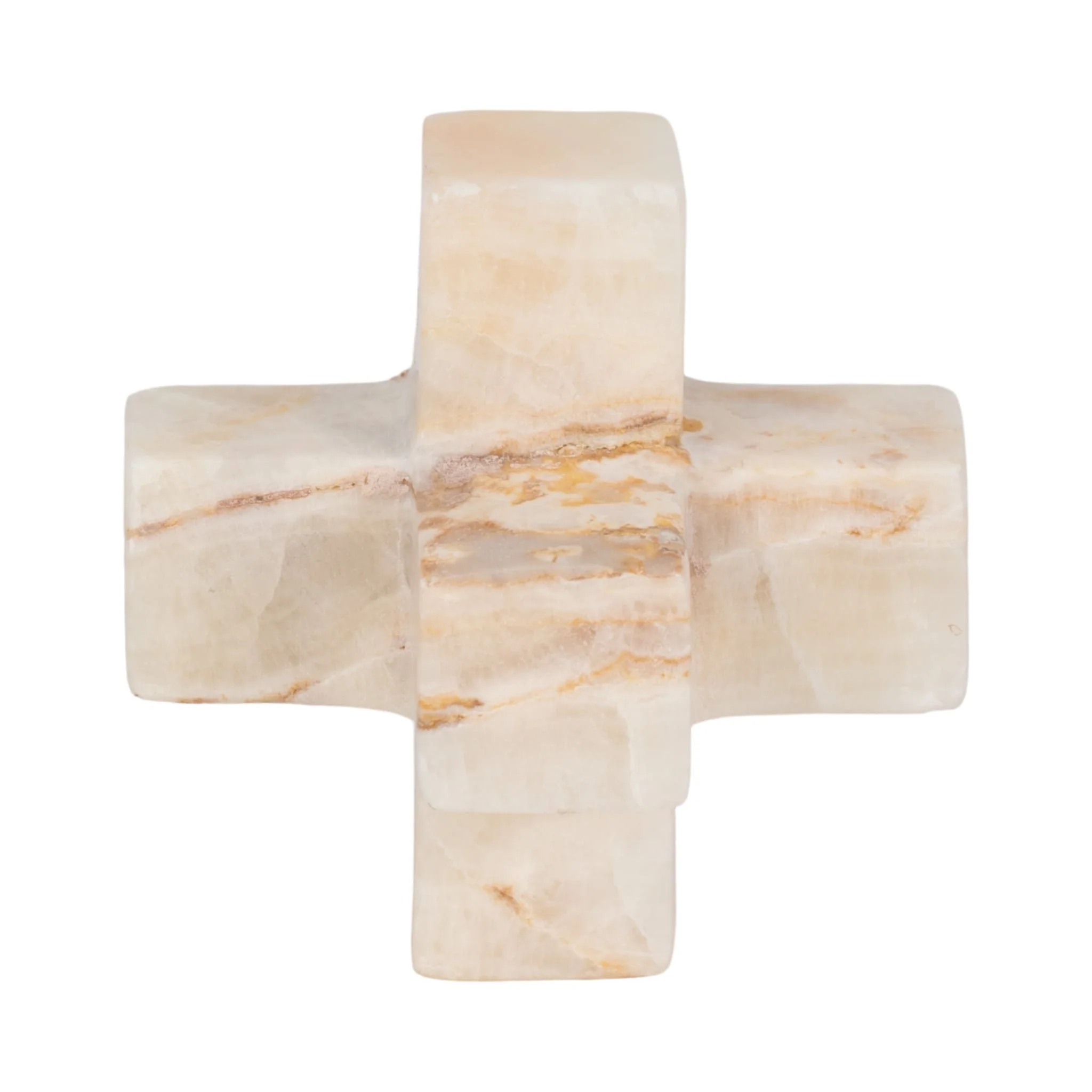 4" Onyx Marble Jack, Ivory - Image 5