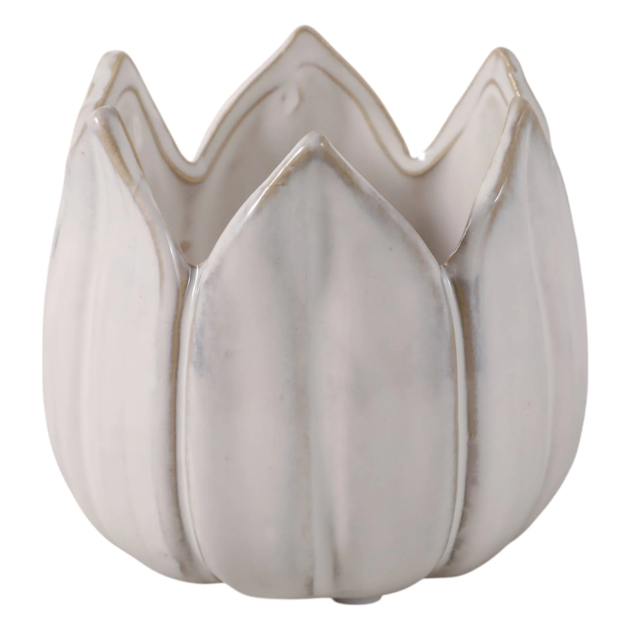 4" Tulip Pencil Cup, Ivory - Image 3