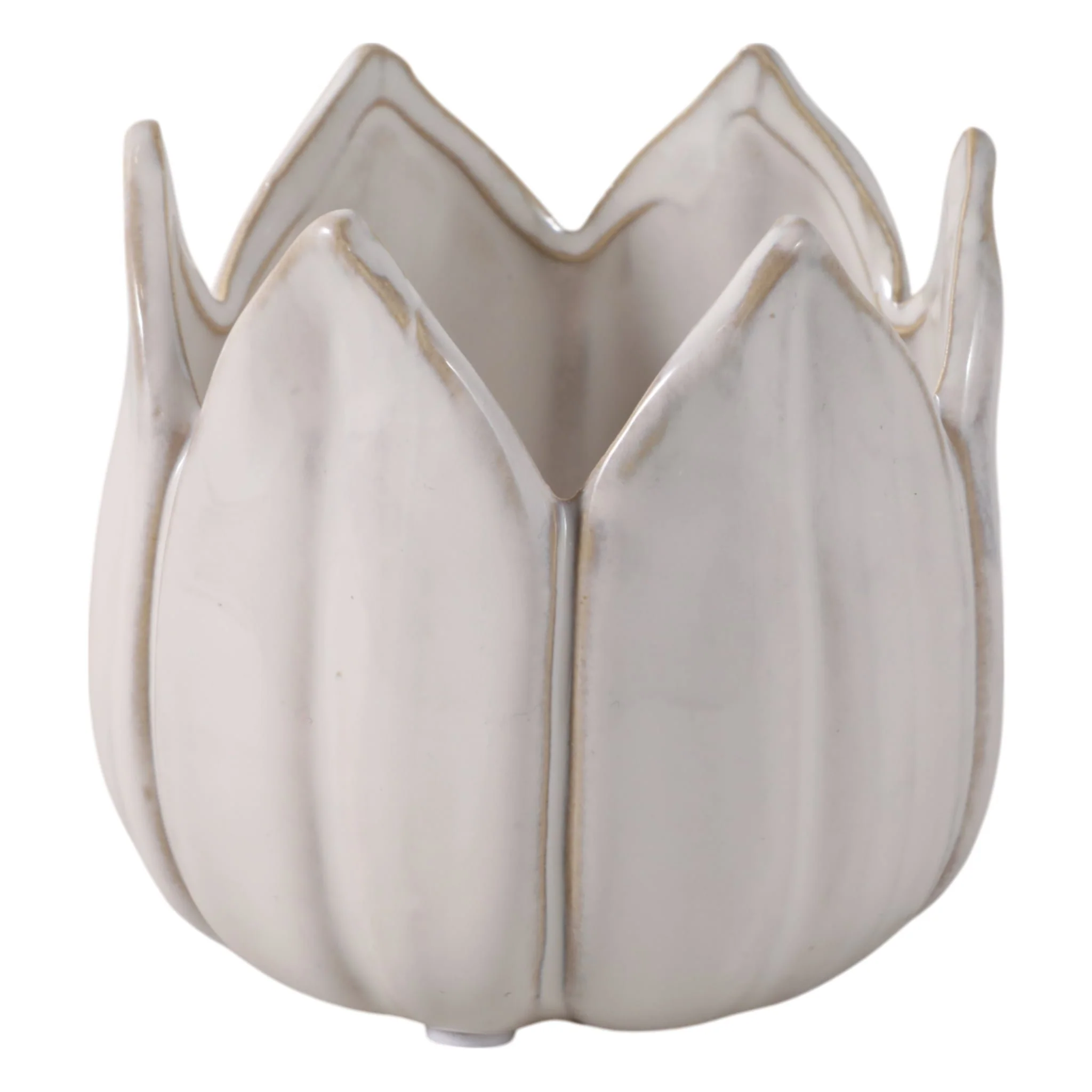 4" Tulip Pencil Cup, Ivory - Image 4