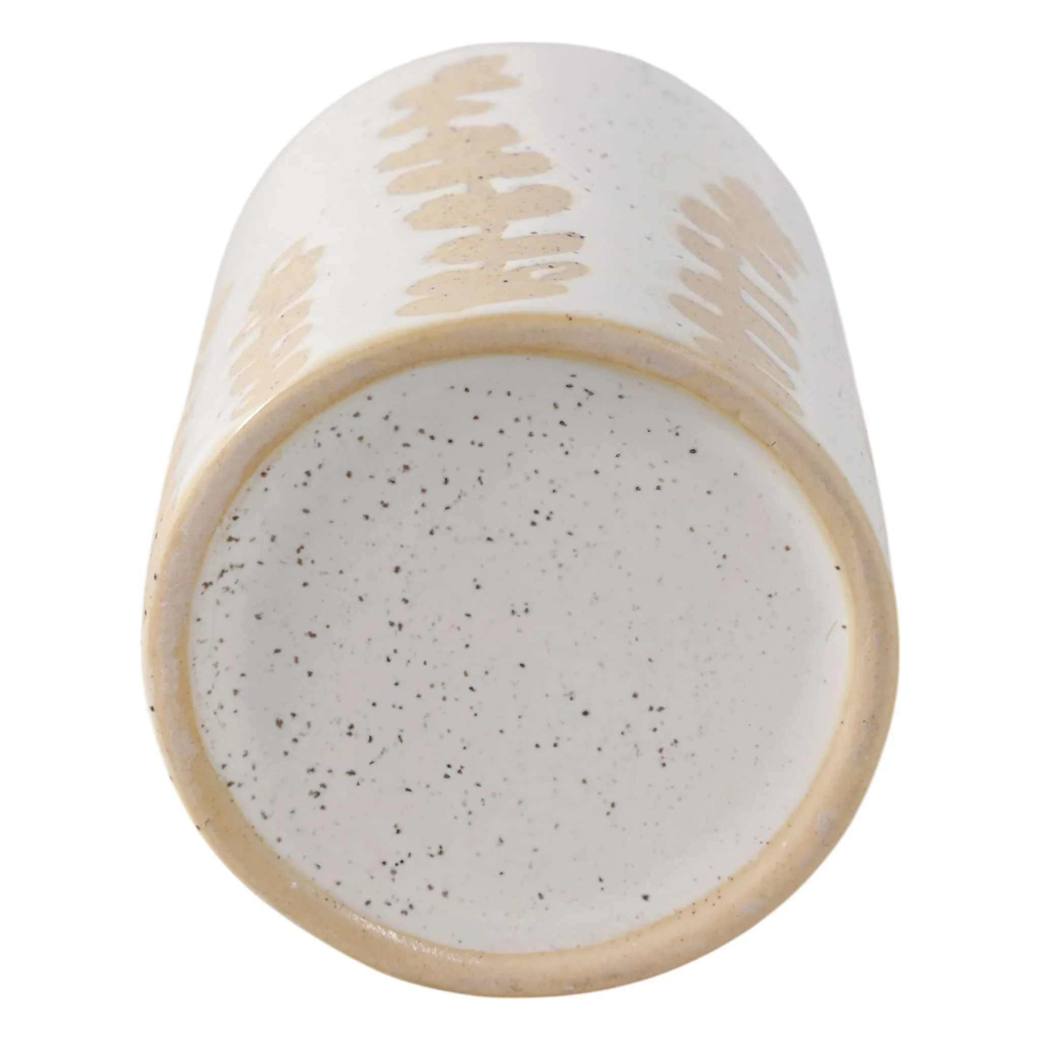4" Wild Plant Pencil Cup, Ivory / Tan - Image 7