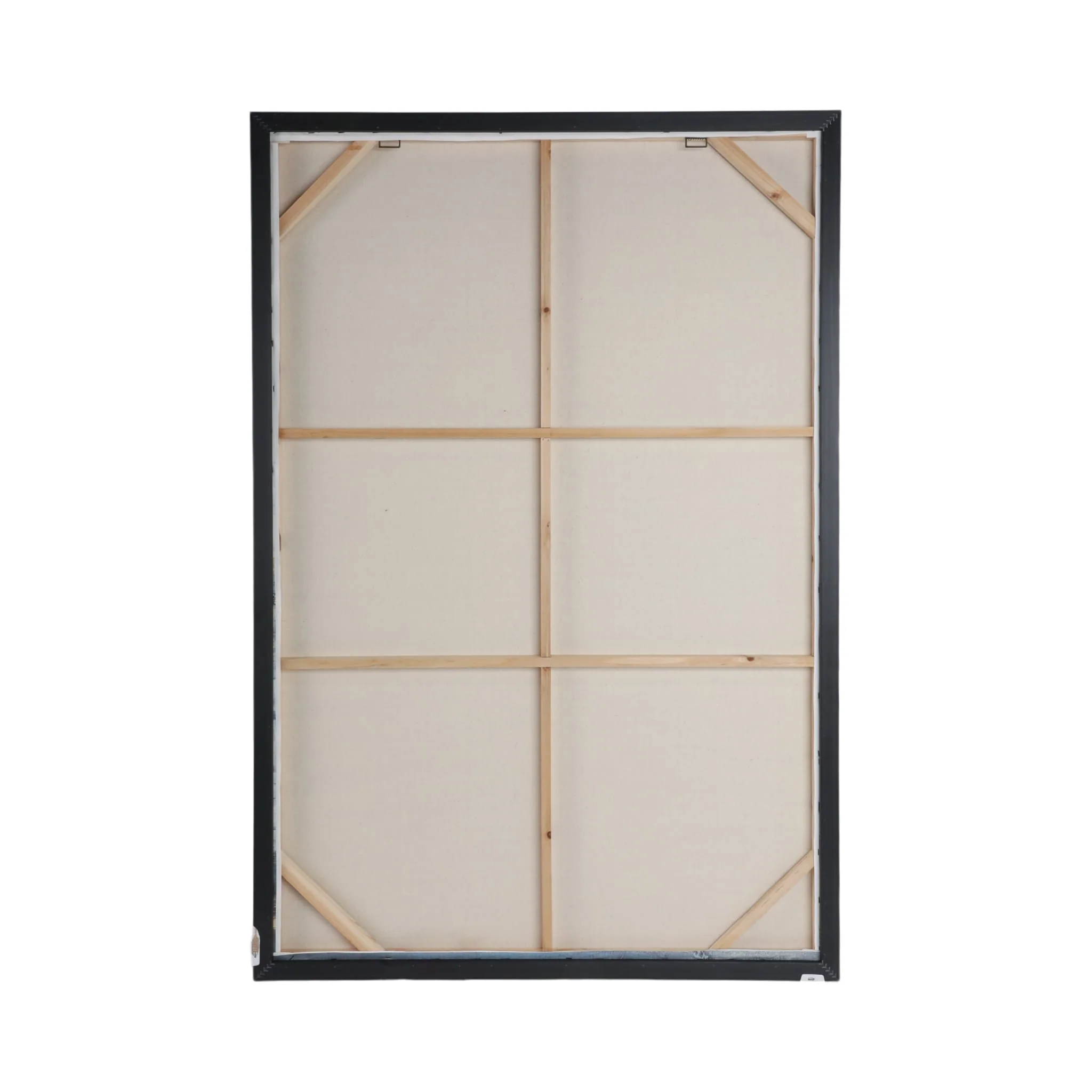 40x60  Hand Painted Canvas, Gray/gold - Image 6