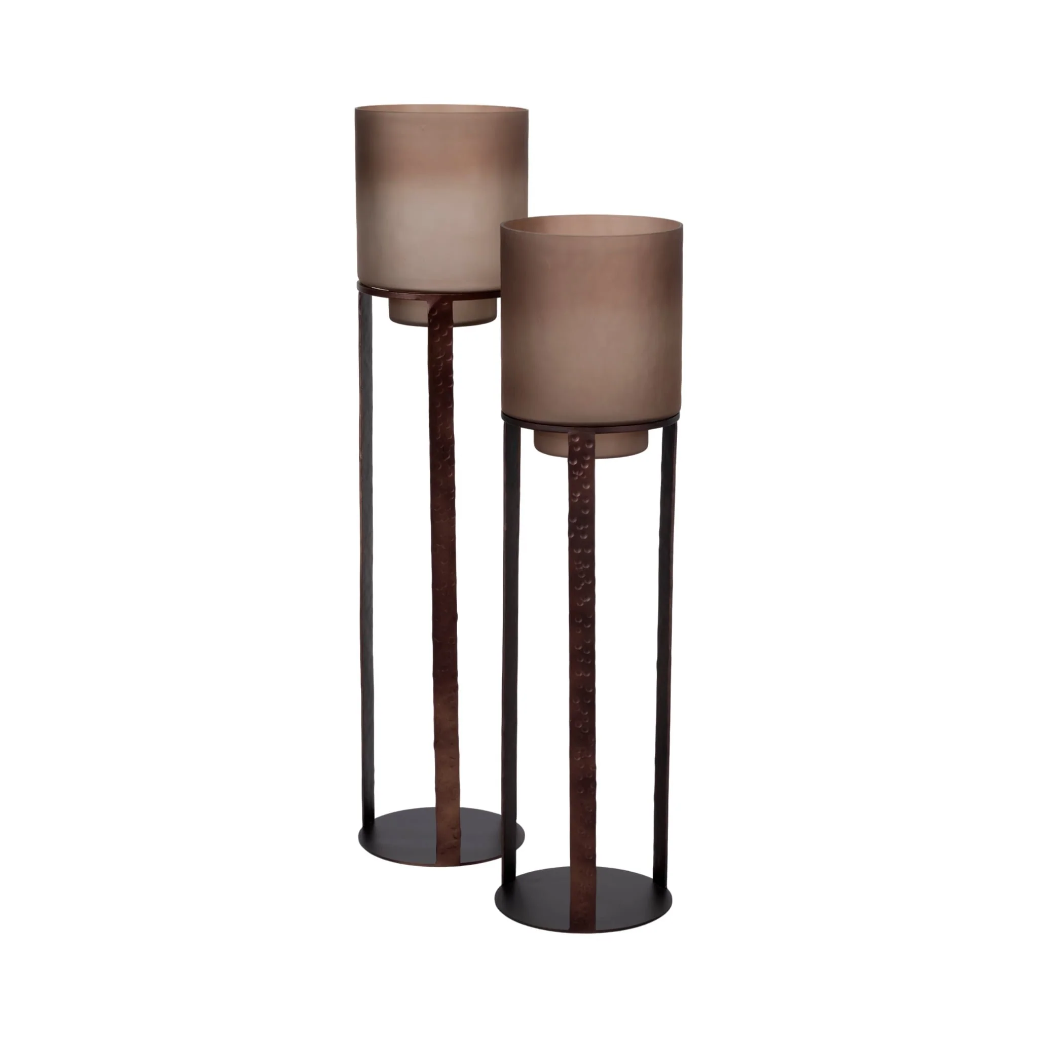 41" Lantern On Stand, Bronze - Image 6