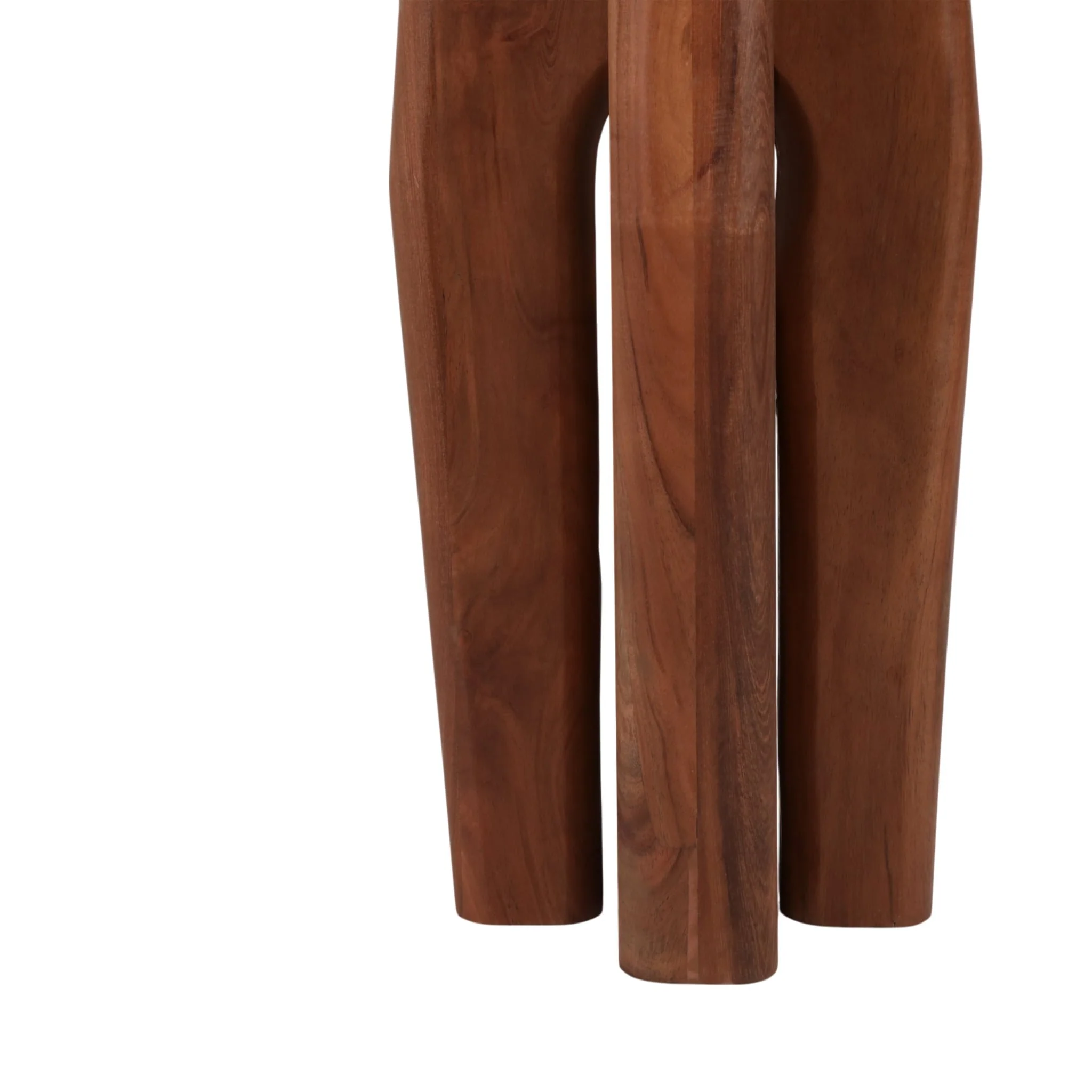 42x31"tapered Legs Mrble Top Console Tble,tan/brwn - Image 5