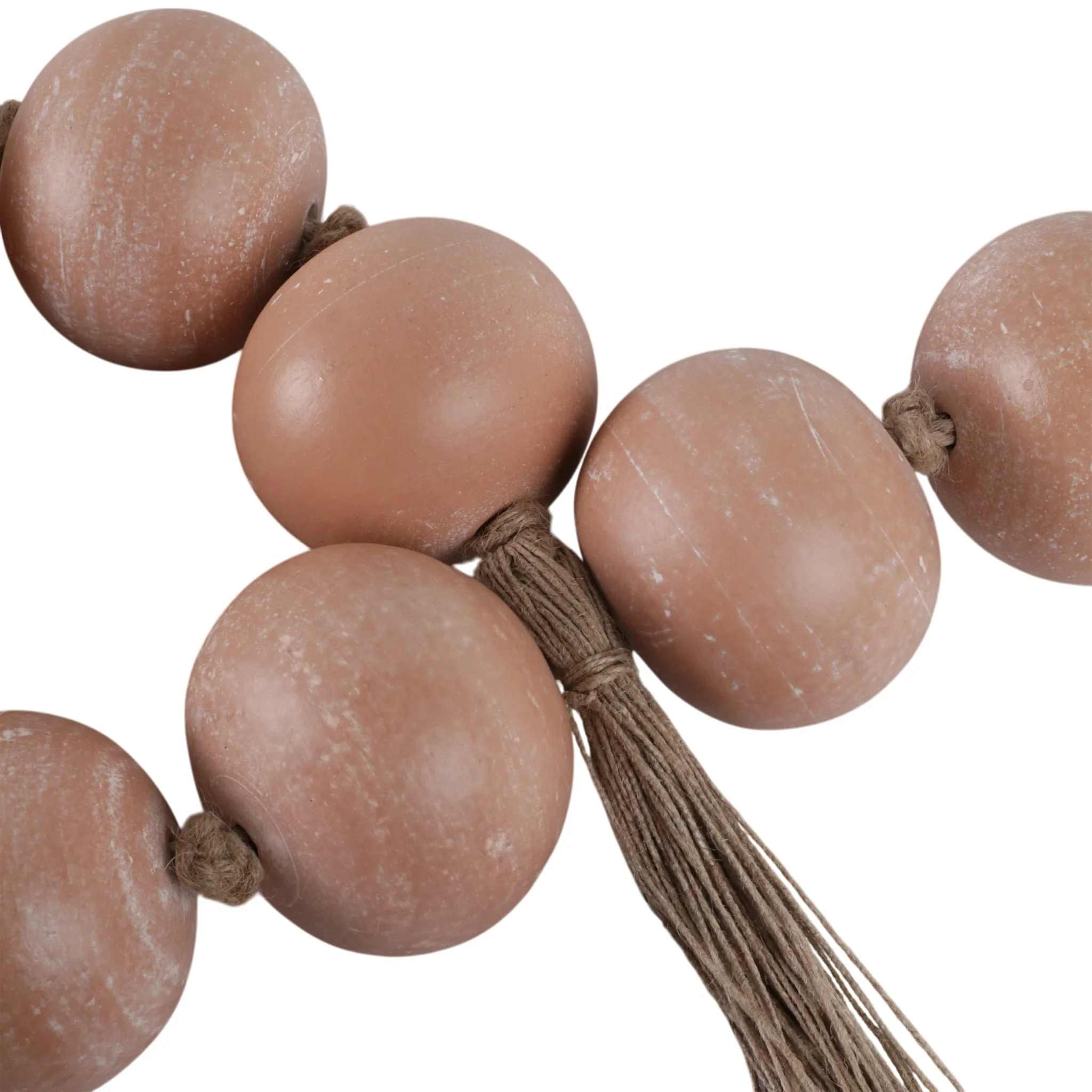 44x3" Terracotta, Bead Garland - Image 4