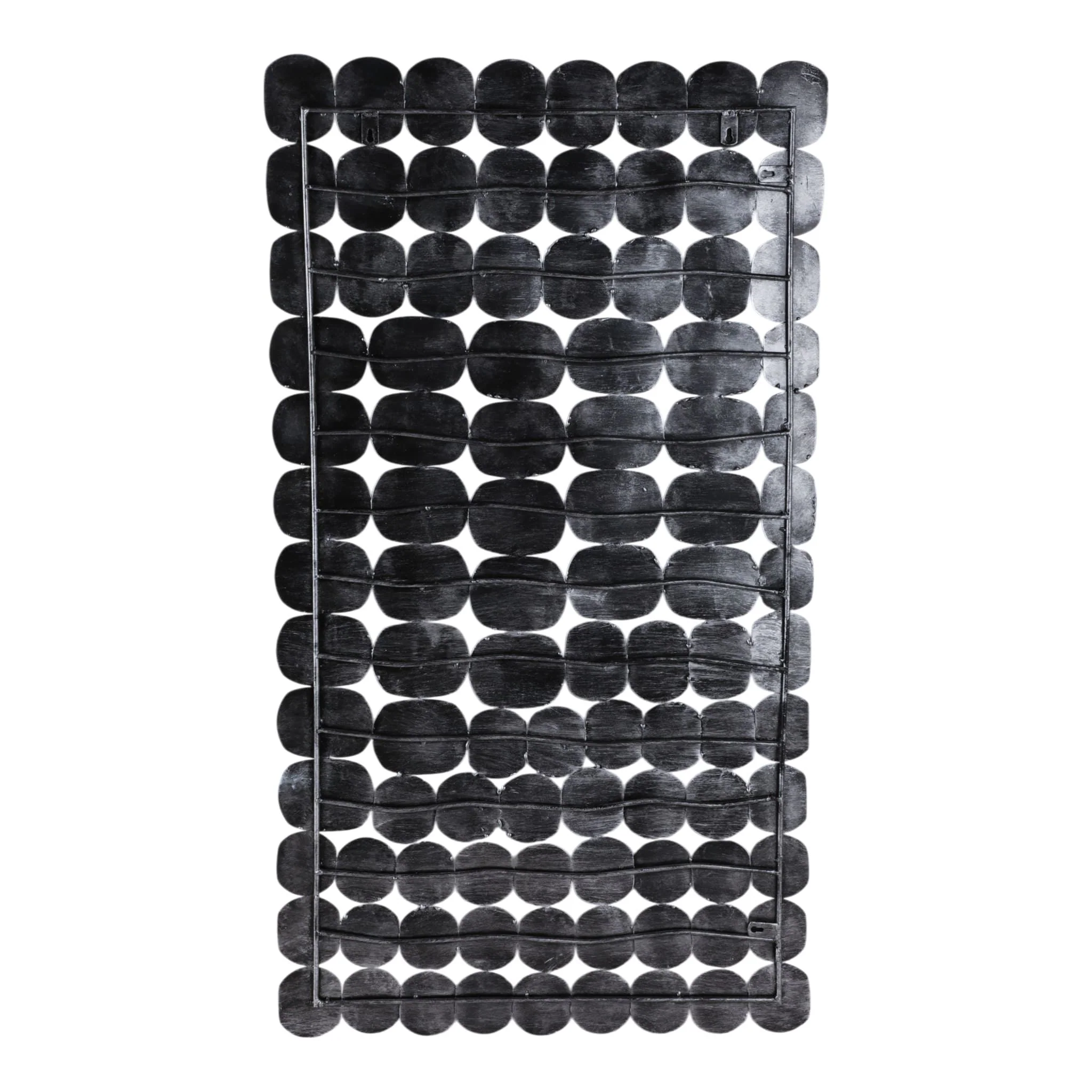 47x26" Metal Discs Wall D?cor, Blue Multi - Image 6