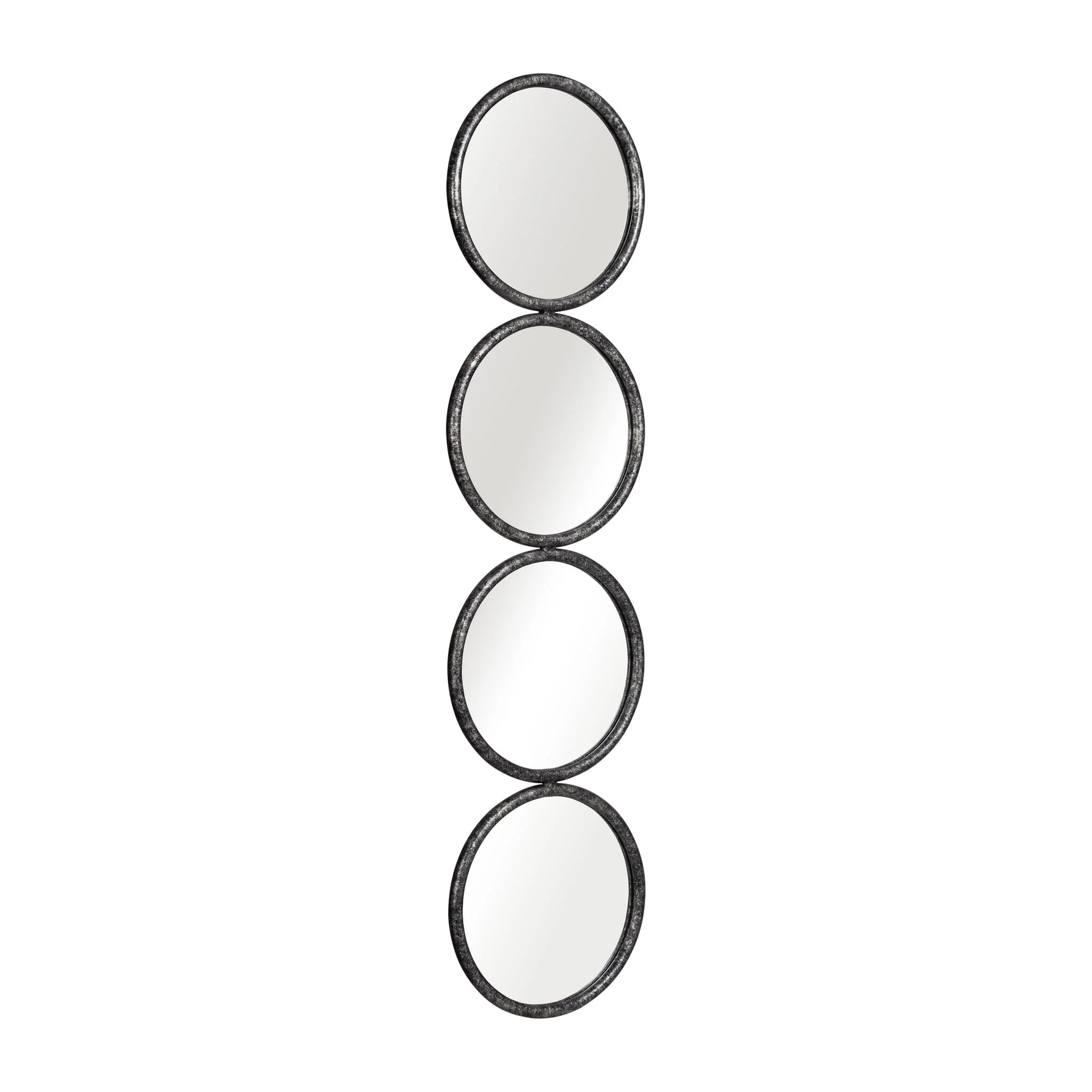 48" 4-mirrored Circles, Black Wb - Image 2
