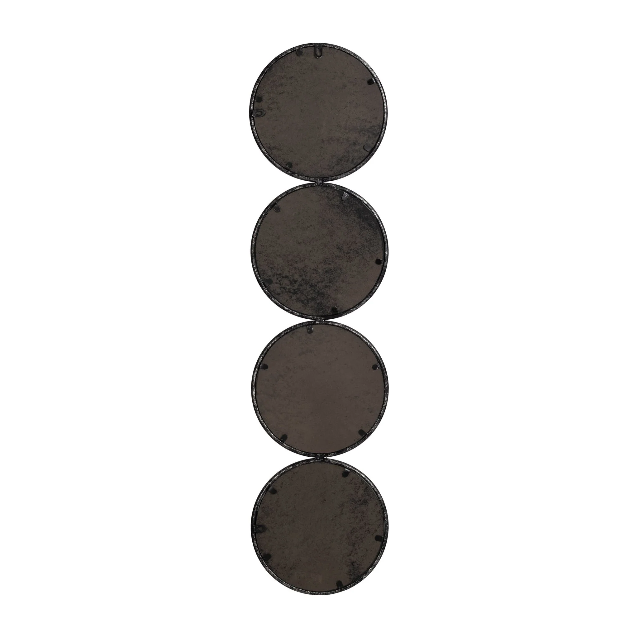48" 4-mirrored Circles, Black Wb - Image 5
