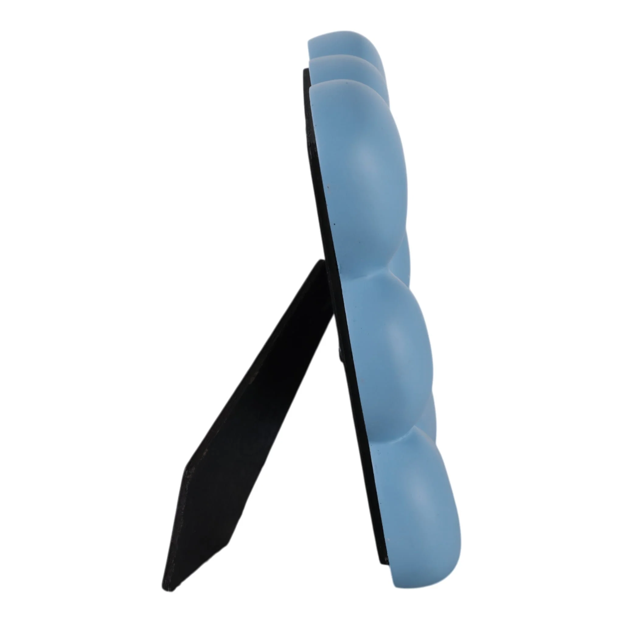4x4" Puffy Squiggle Photo Frame, Blue - Image 3