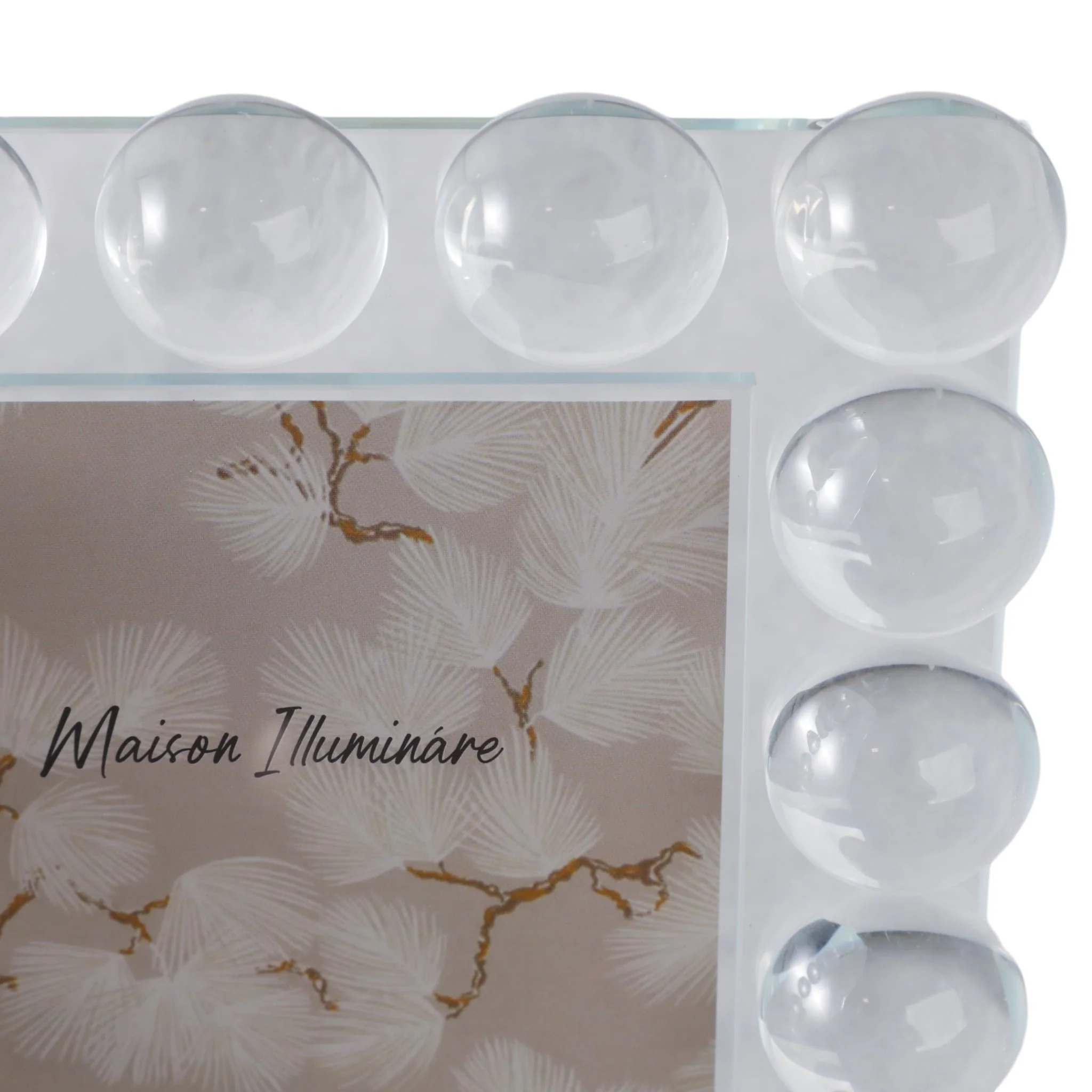 4x6 Crystal Bubble Photo Frame, Clear - Image 6