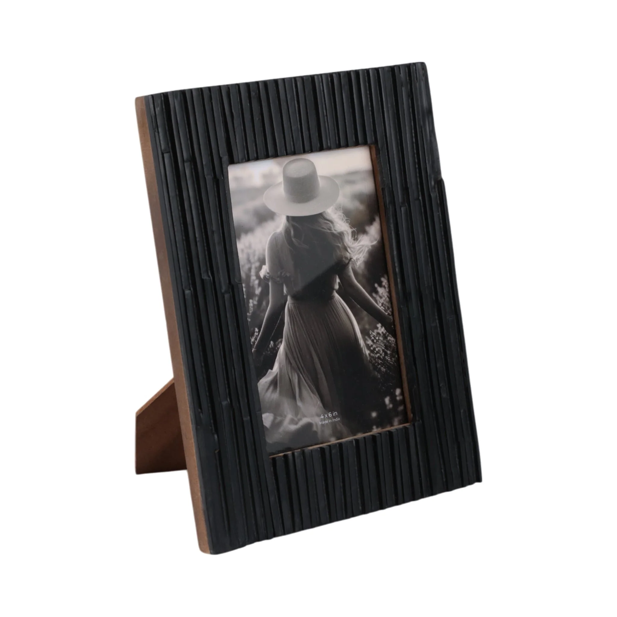 4x6 Jagged Photo Frame, Black - Image 2