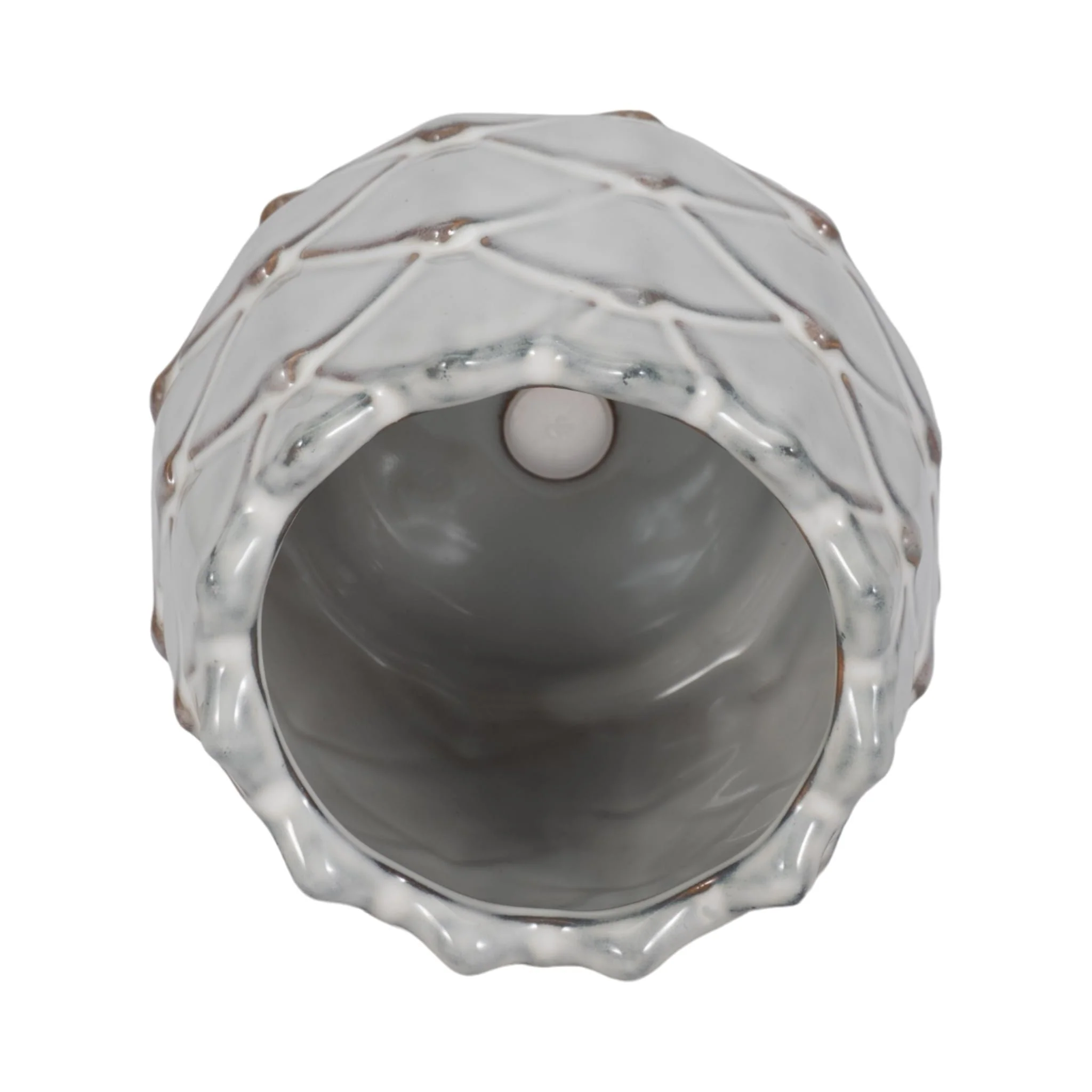 5" Artichoke Planter, White - Image 5