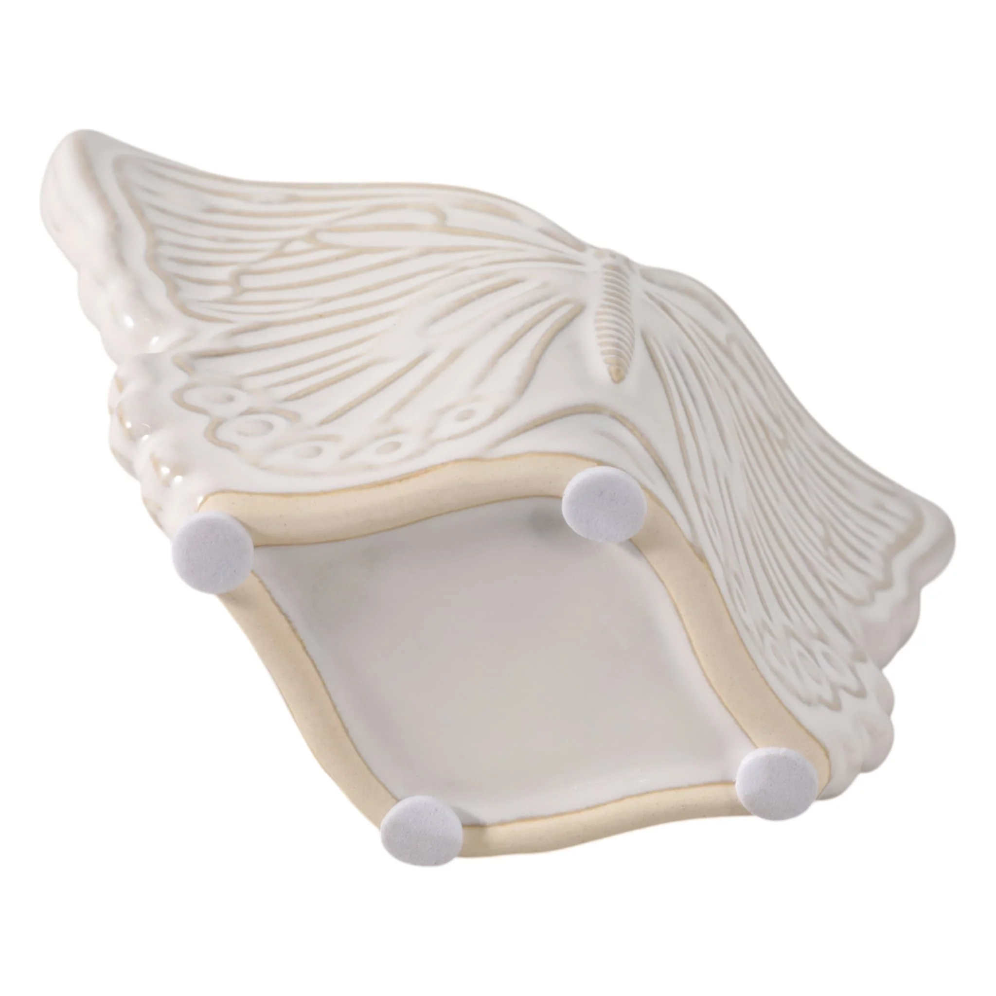 5" Butterfly Pencil Cup, Ivory - Image 6