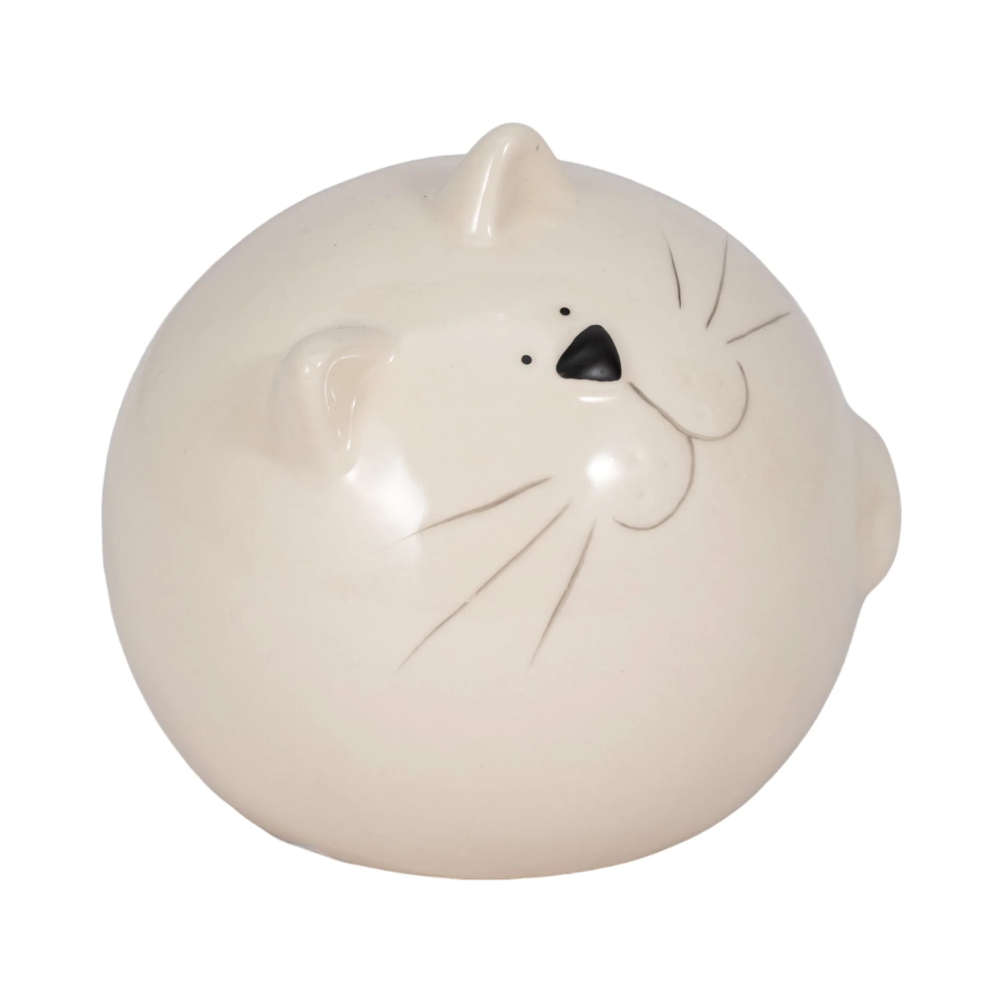 5" Kitty Orb, White - Image 2