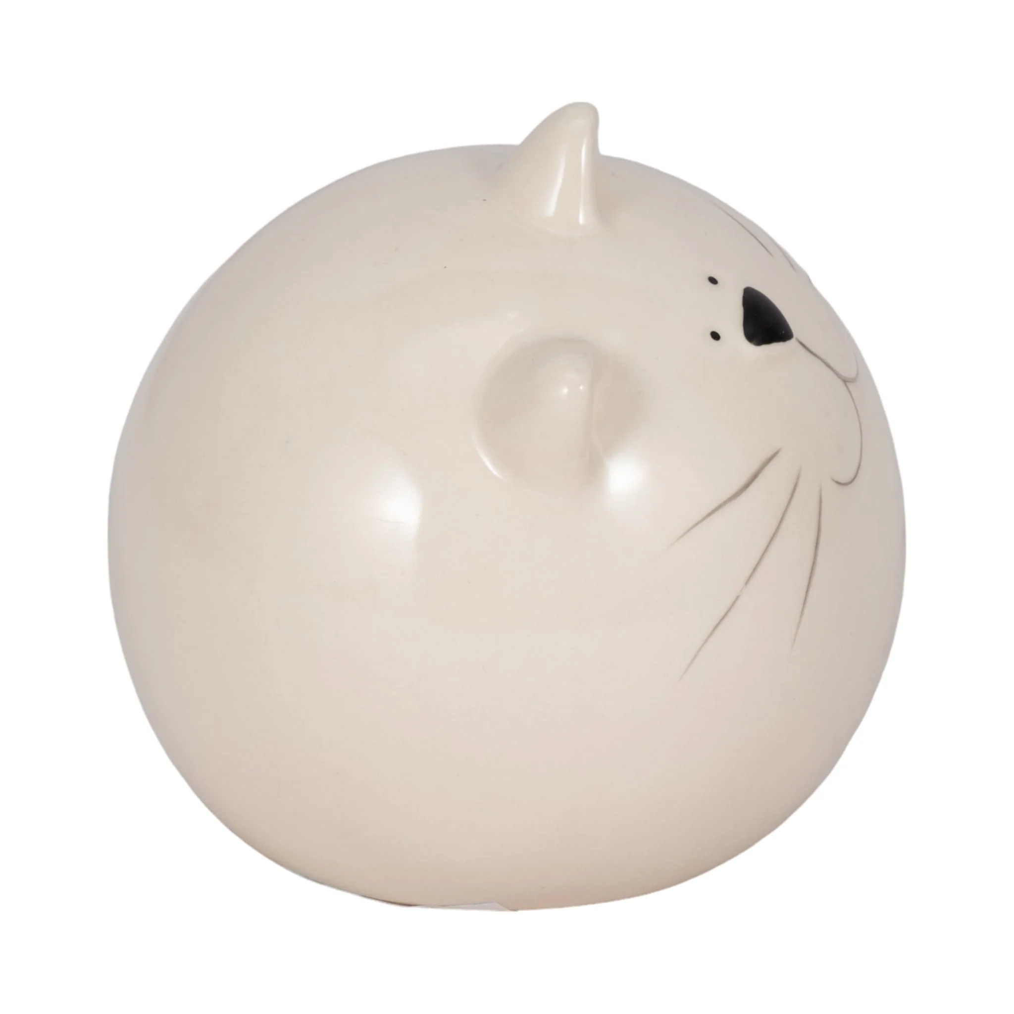 5" Kitty Orb, White - Image 3