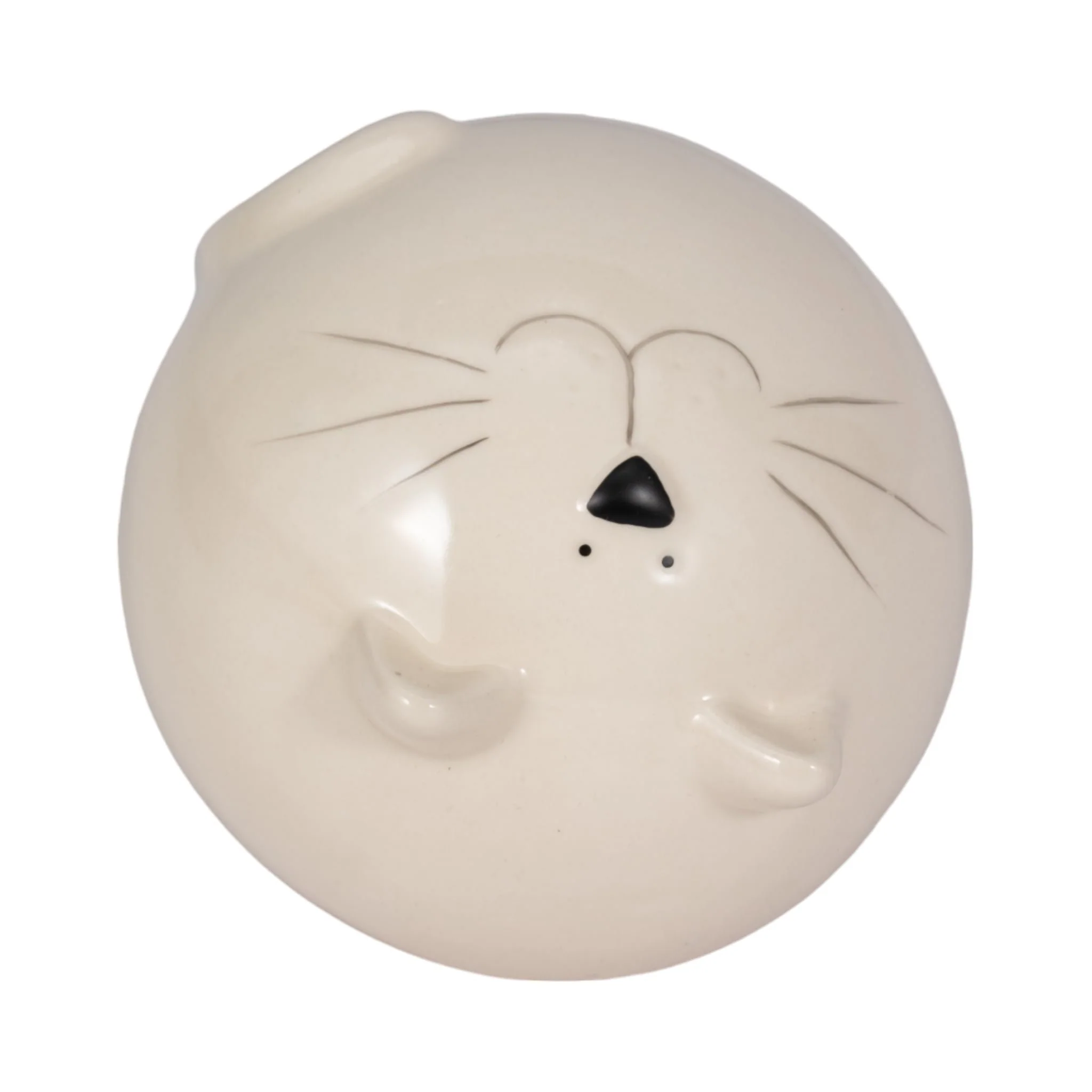 5" Kitty Orb, White - Image 6