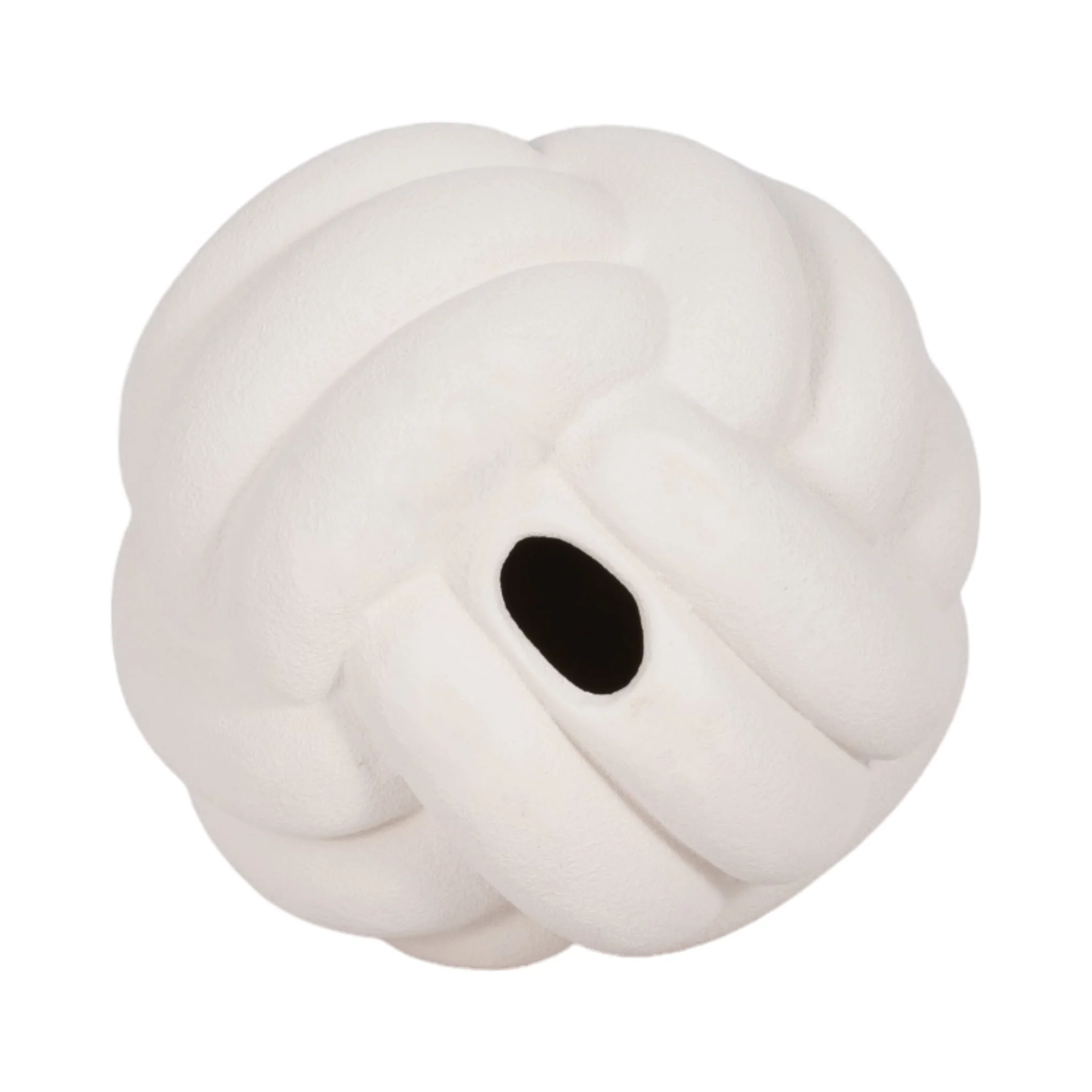 5" Knot Orb Rough Texture, White - Image 7