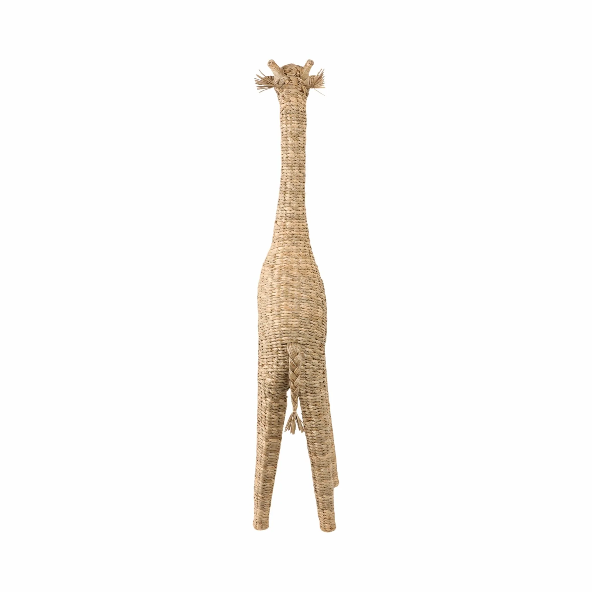 54" Woven Mendong Giraffe, Natural - Image 5
