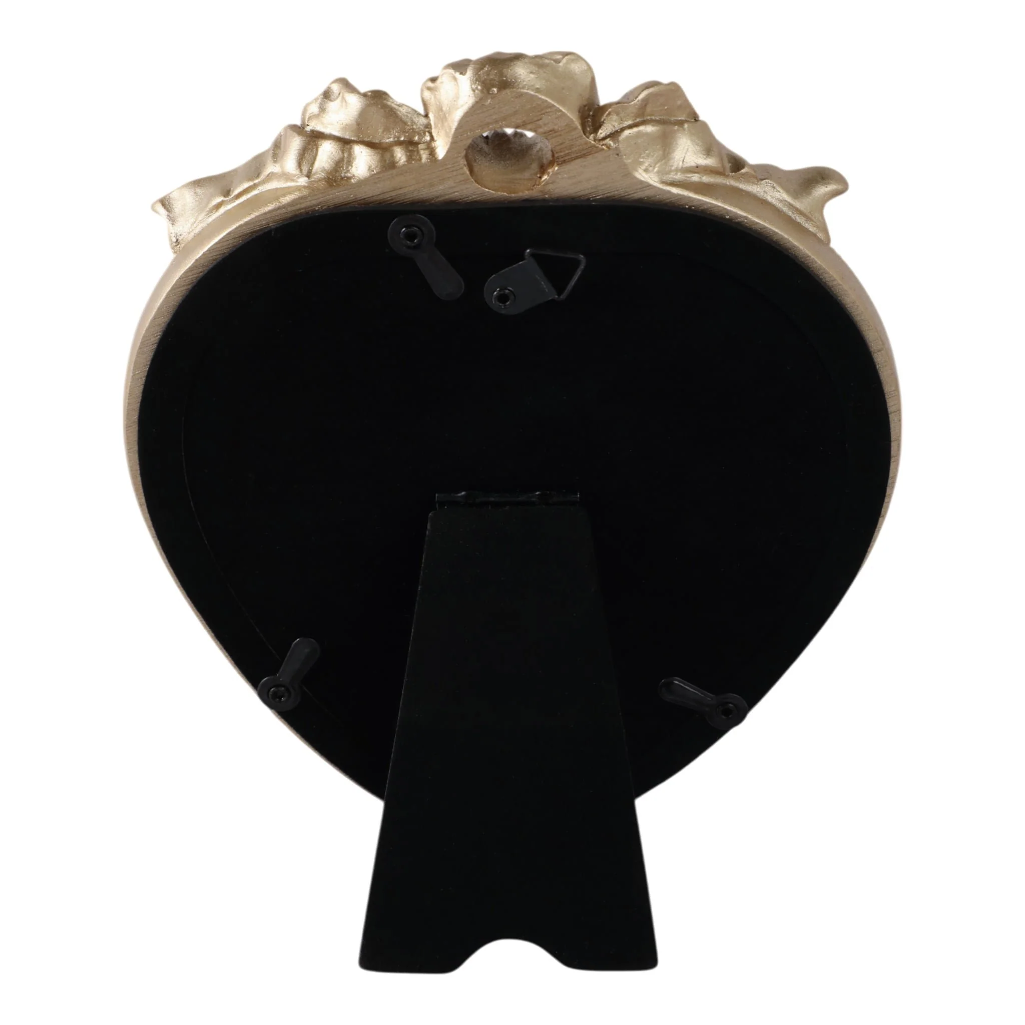 5x5 Coquette Heart Photo Frame, Gold - Image 4