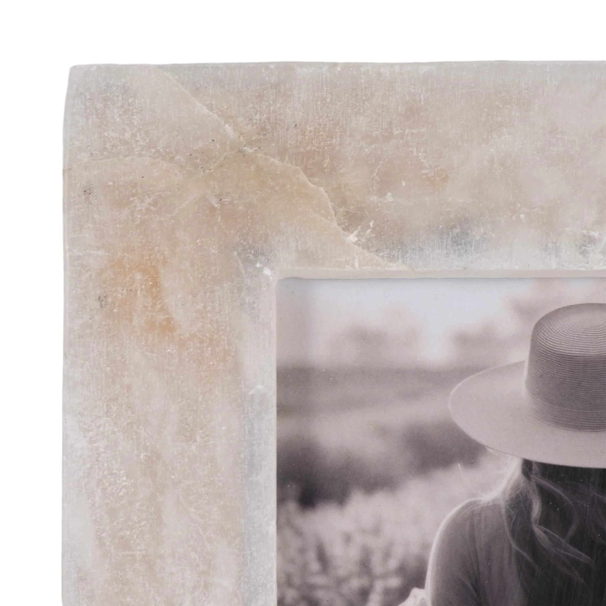 5x7 Alabaster Photo Frame, White - Image 5