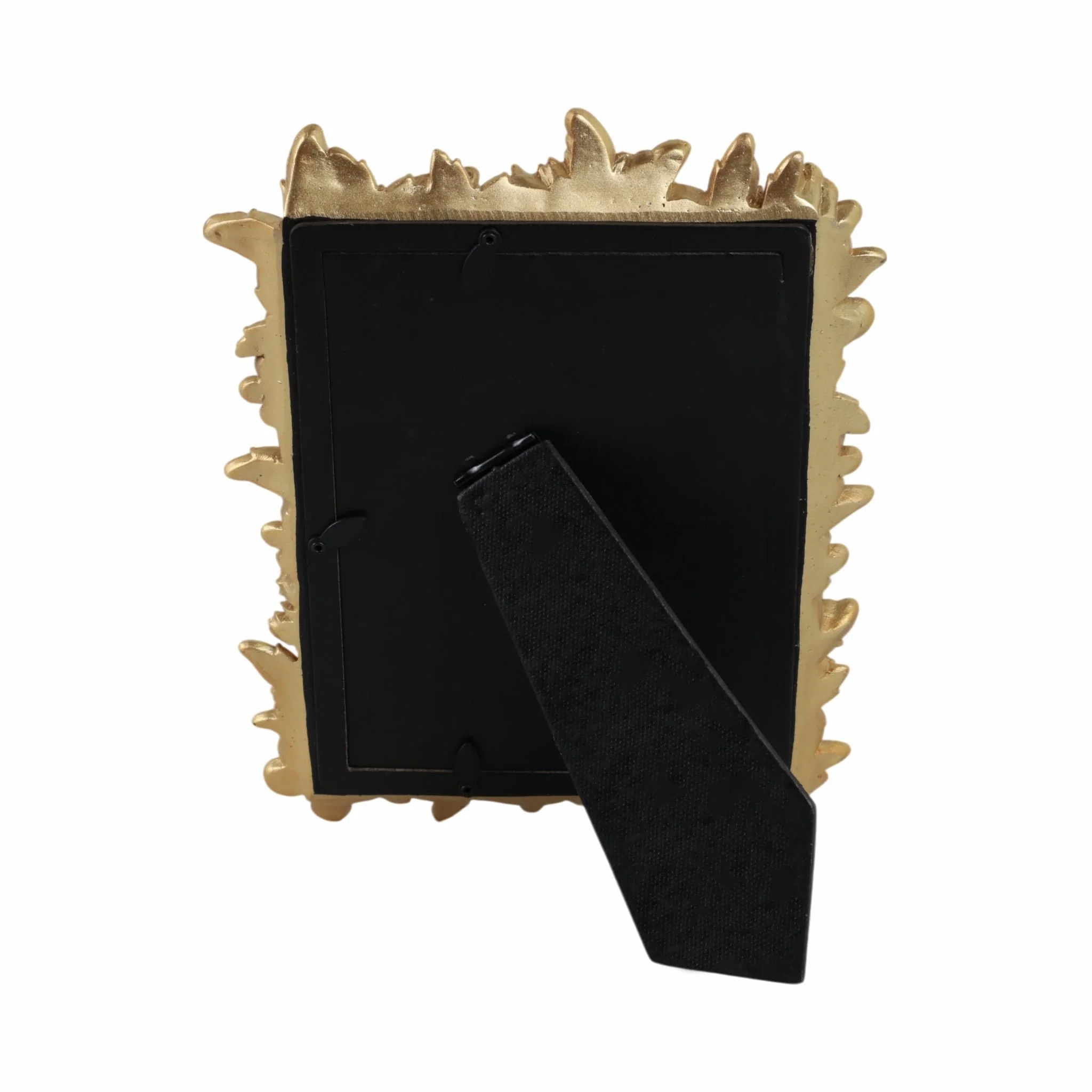 5x7 Polyresin In Bloom Photo Frame, Gold - Image 4