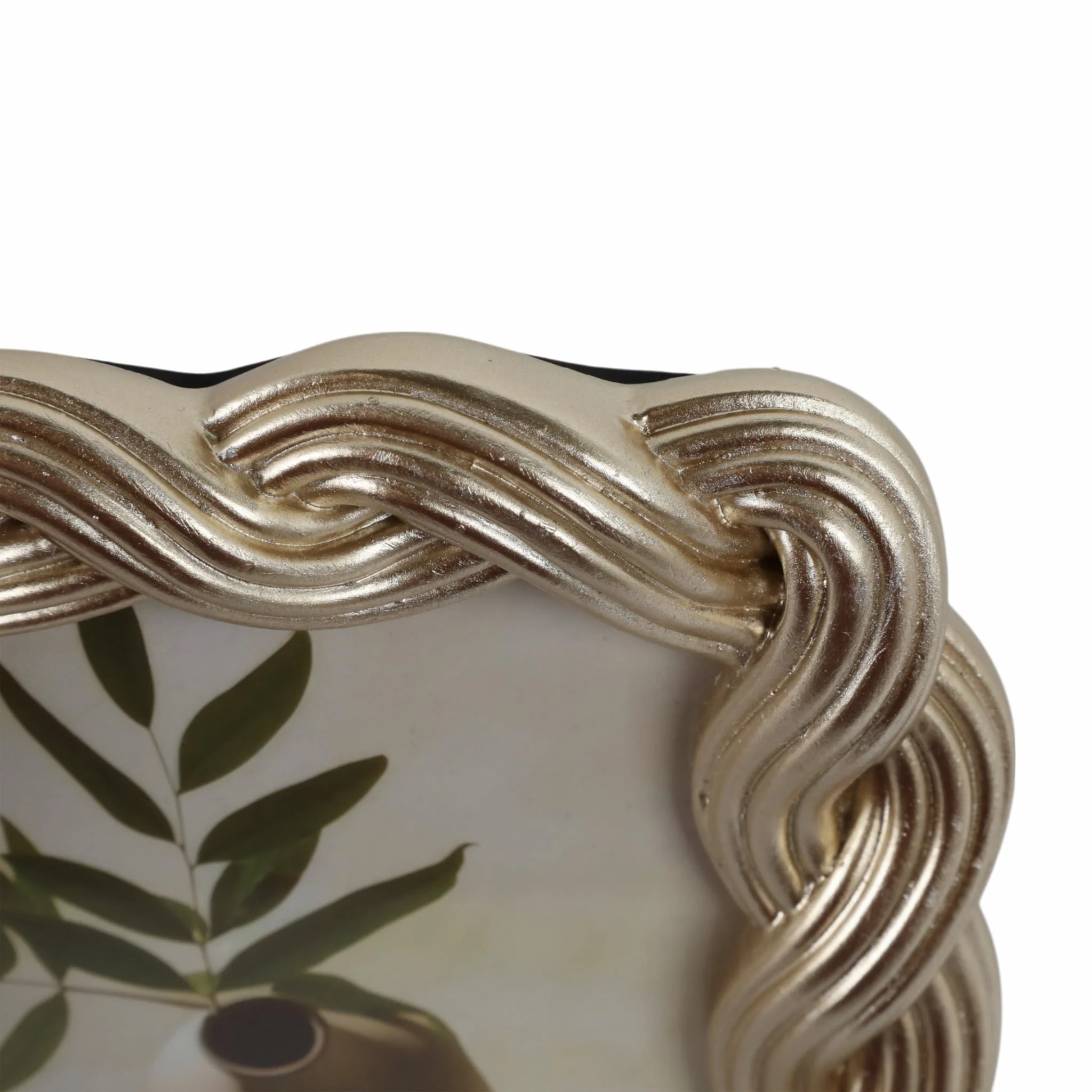 5x7 Polyresin In Bloom Photo Frame, Gold - Image 5