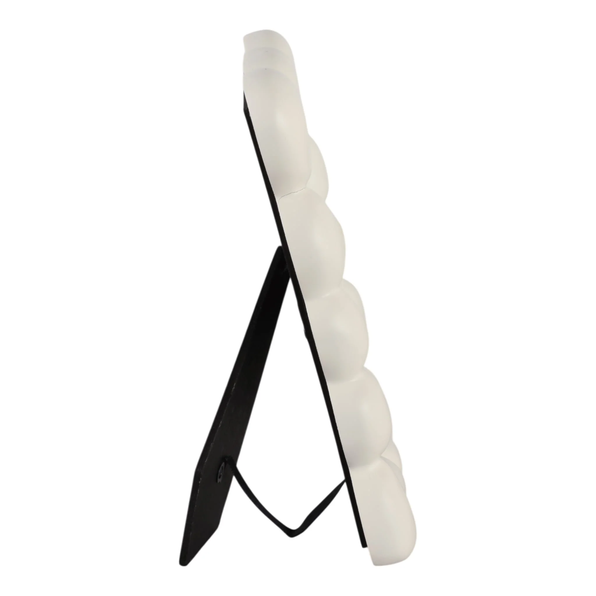 5x7" Puffy Squiggle Photo Frame, Ivory - Image 3