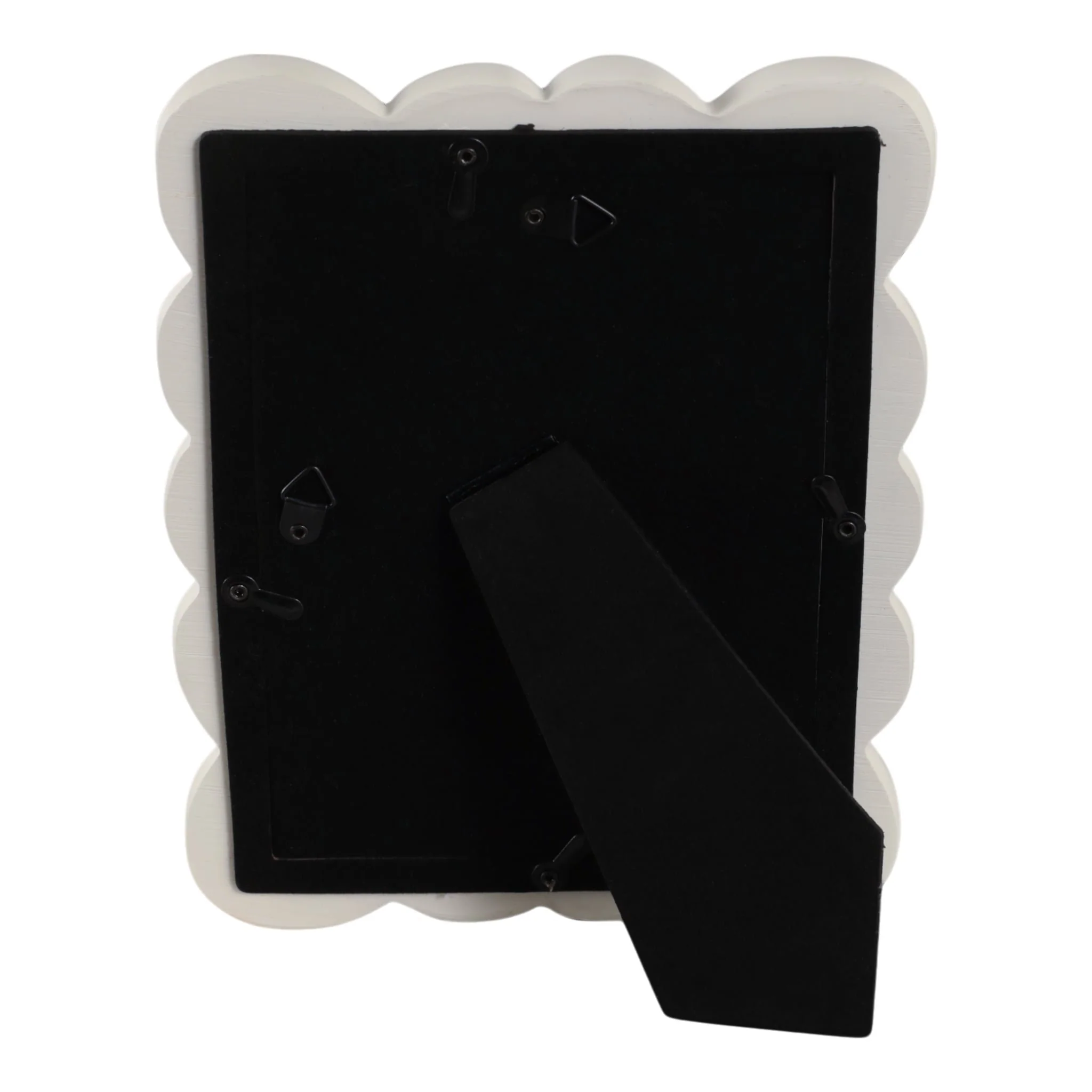 5x7" Puffy Squiggle Photo Frame, Ivory - Image 4