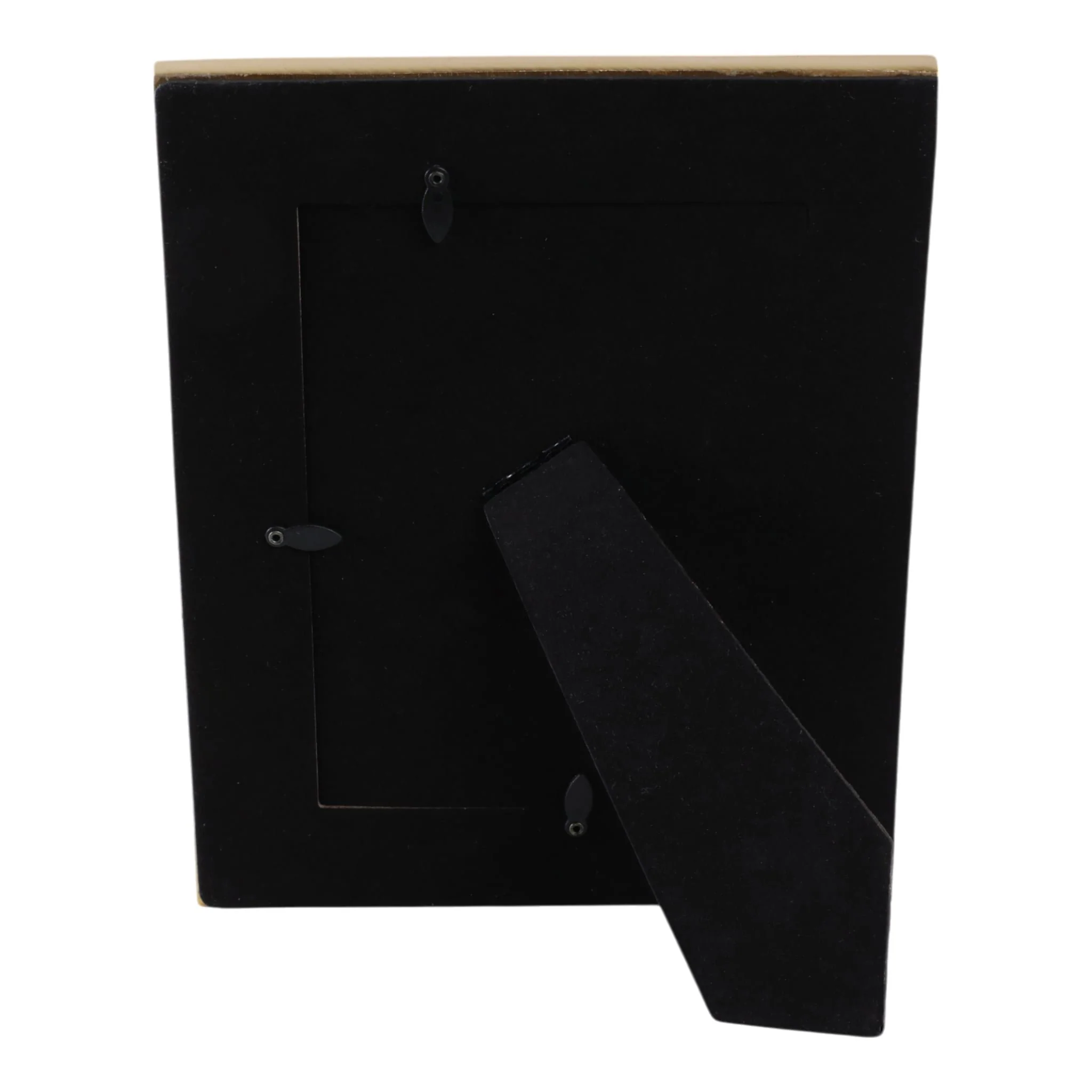 5x7 Resin Deco Mirrored Border Photo Frame, Gold - Image 4