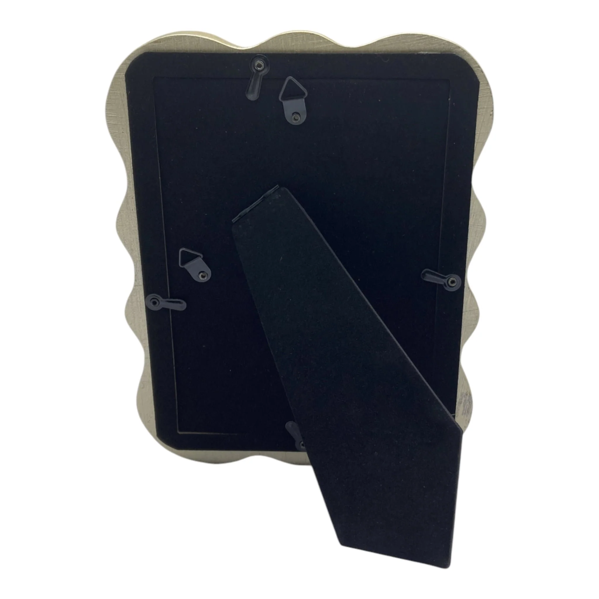 5x7" Squiggle Photo Frame, Gold - Image 4