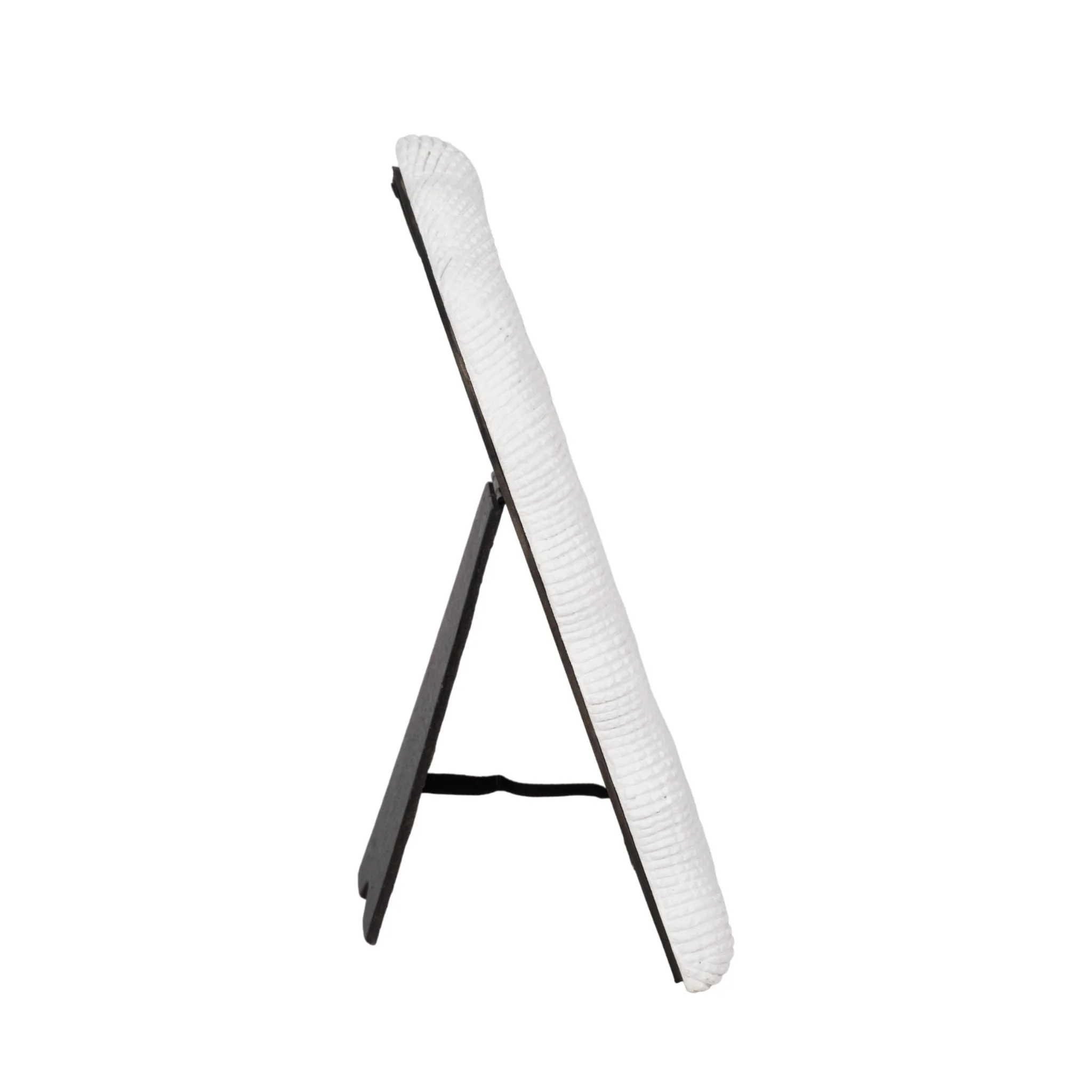 5x7 Wavy Arch Photo Frame, White - Image 3